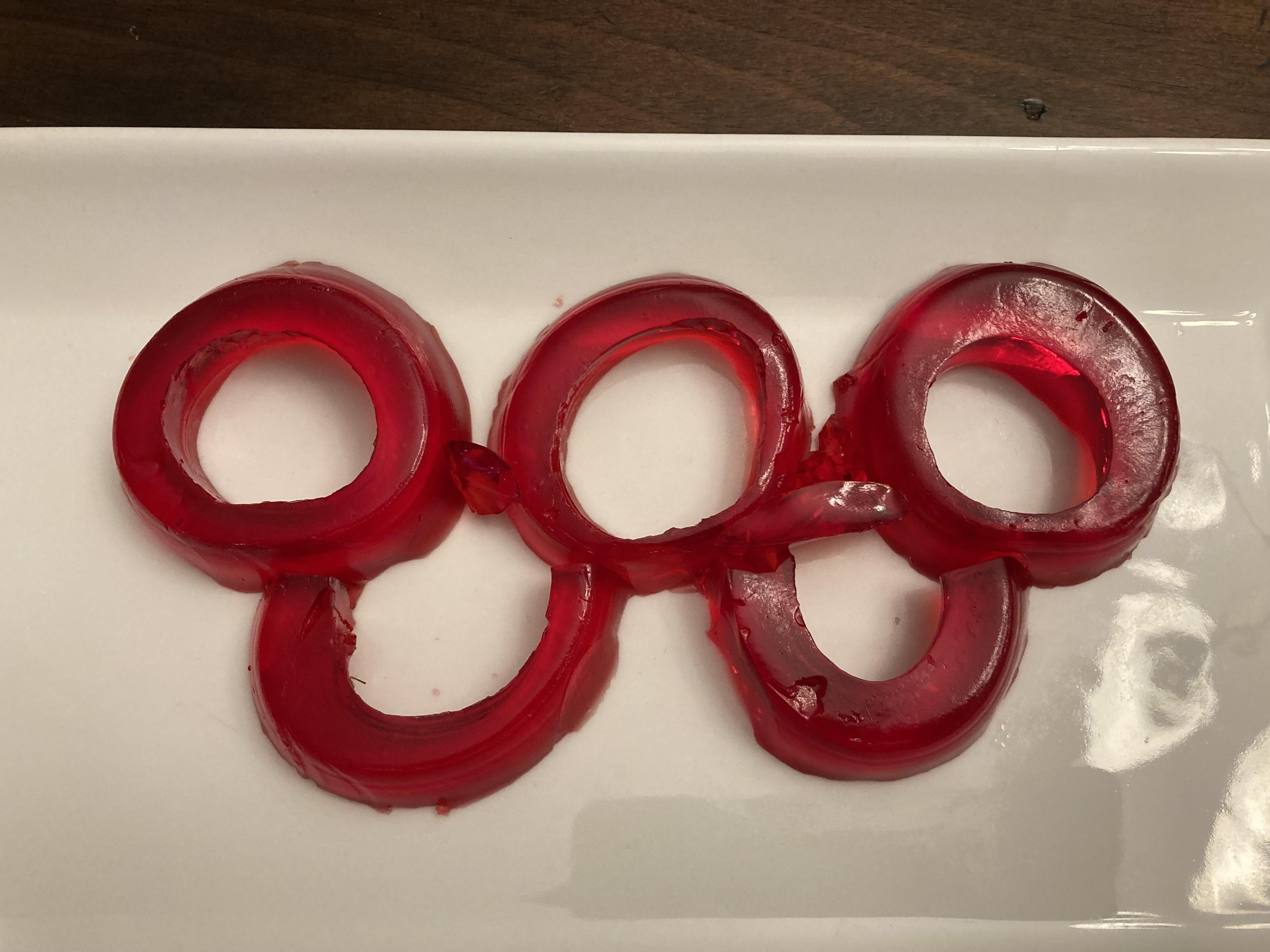 Week 7 Molding Jello Olympic Rings? r/52weeksofcooking
