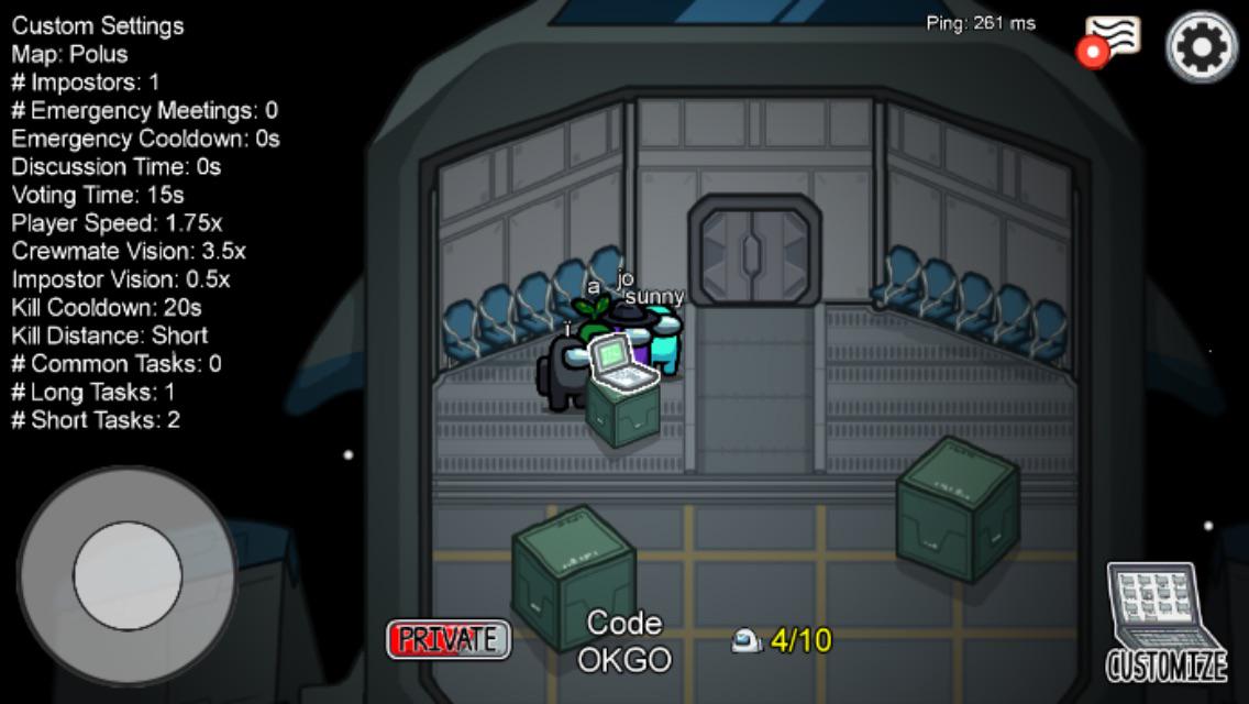 most favorite room name ever ) r/AmongUs