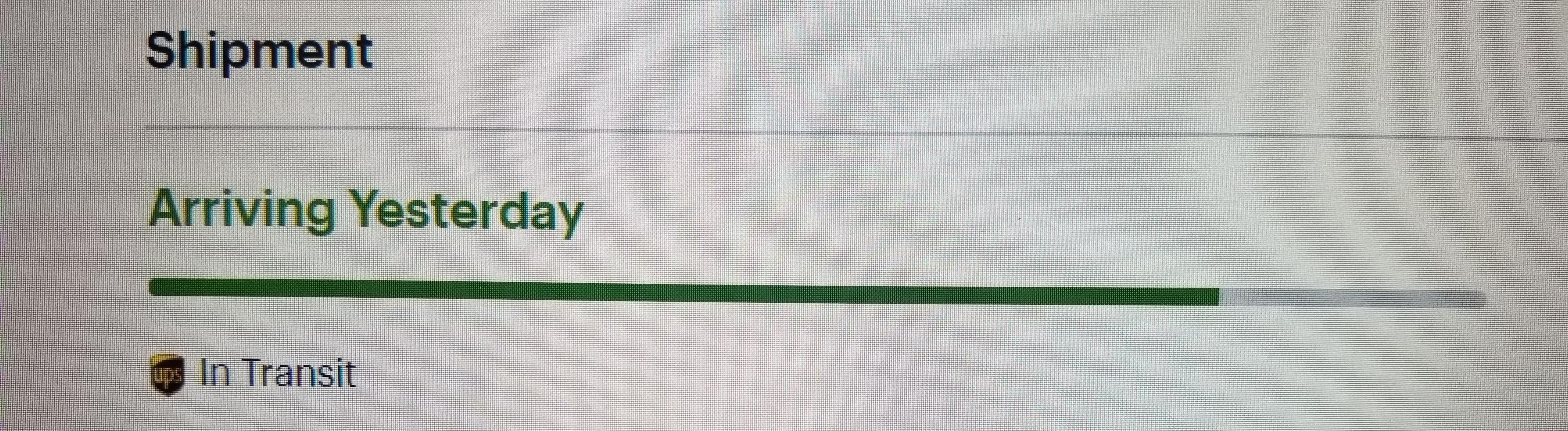 Idk what to even say, best buy used ups to deliver to usps to deliver