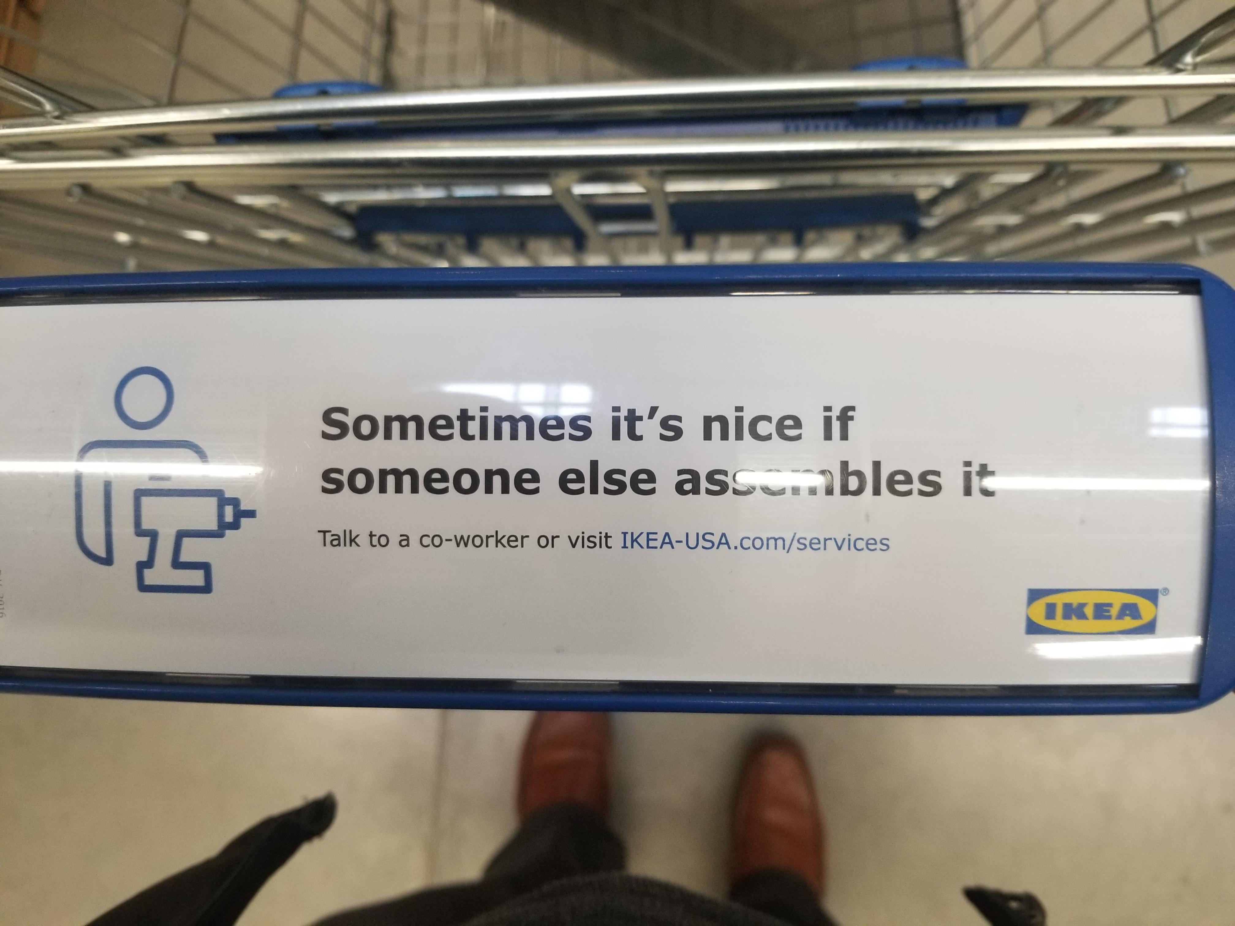 I dont work here but thanks Ikea r/CrappyDesign