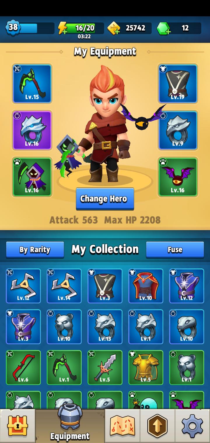 This is my current great! r/Archero