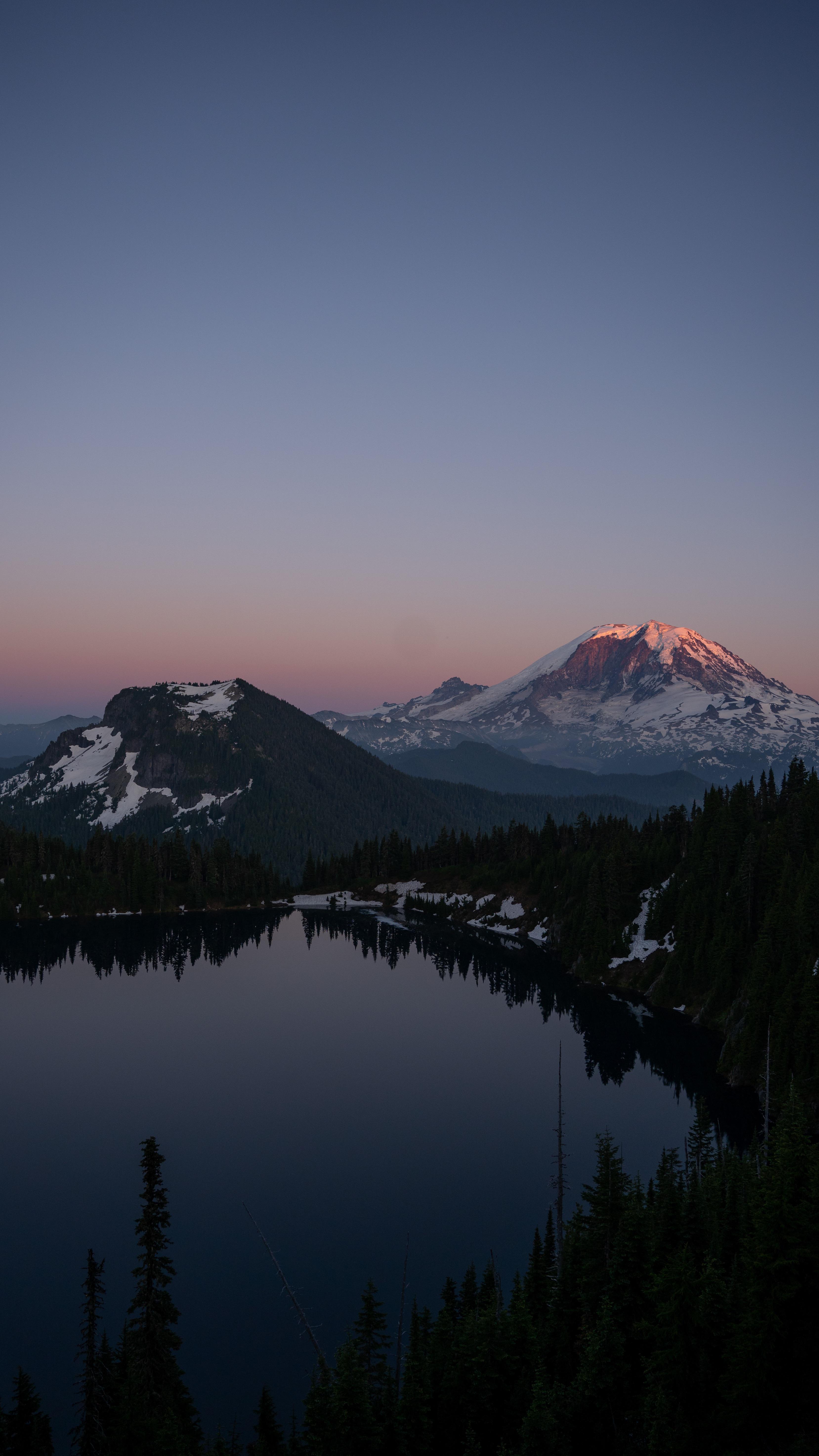 Summit Lake, WA [OC][3282x5836] r/EarthPorn