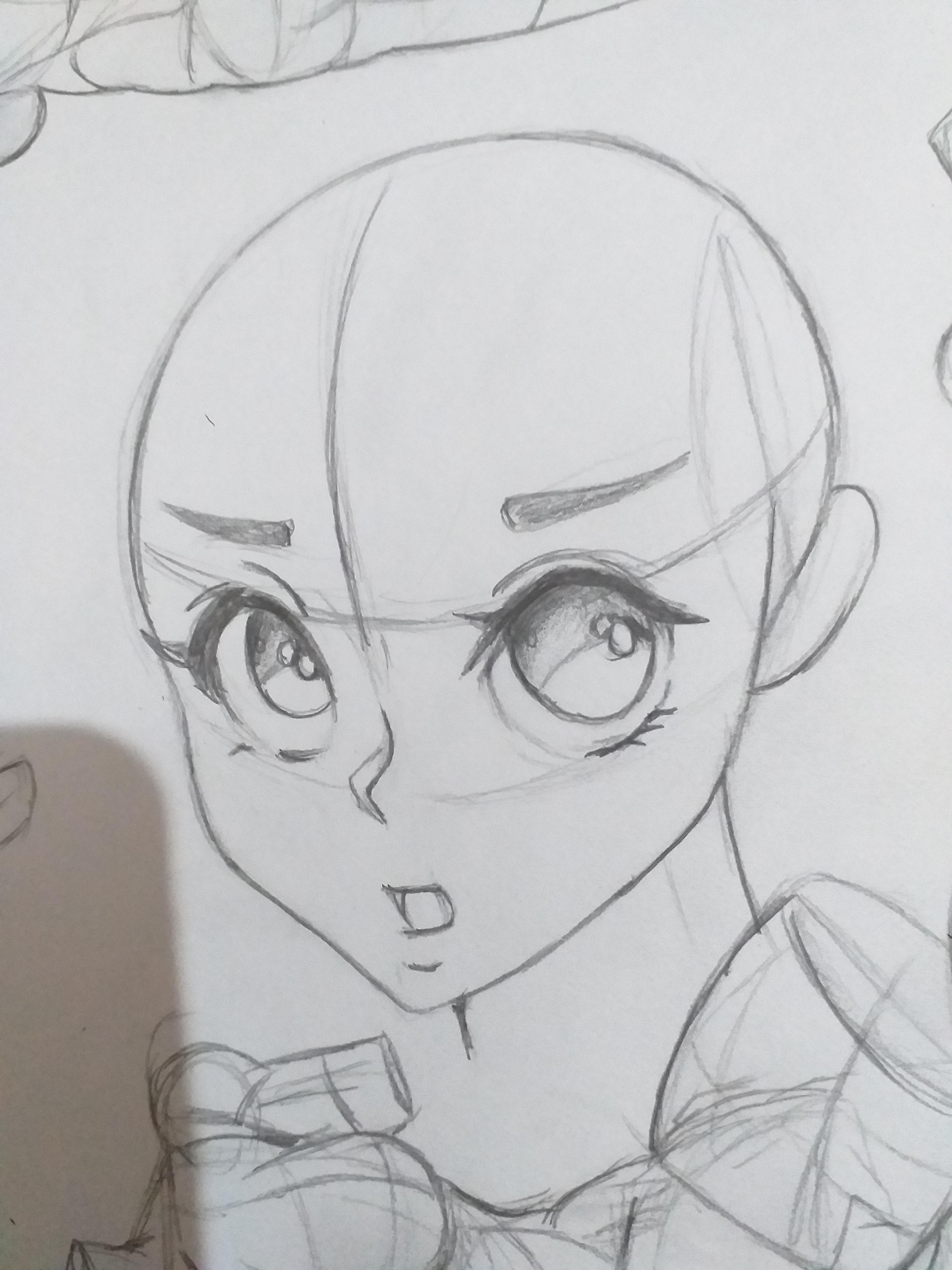 Anime face anatomy. r/ArtAmigos