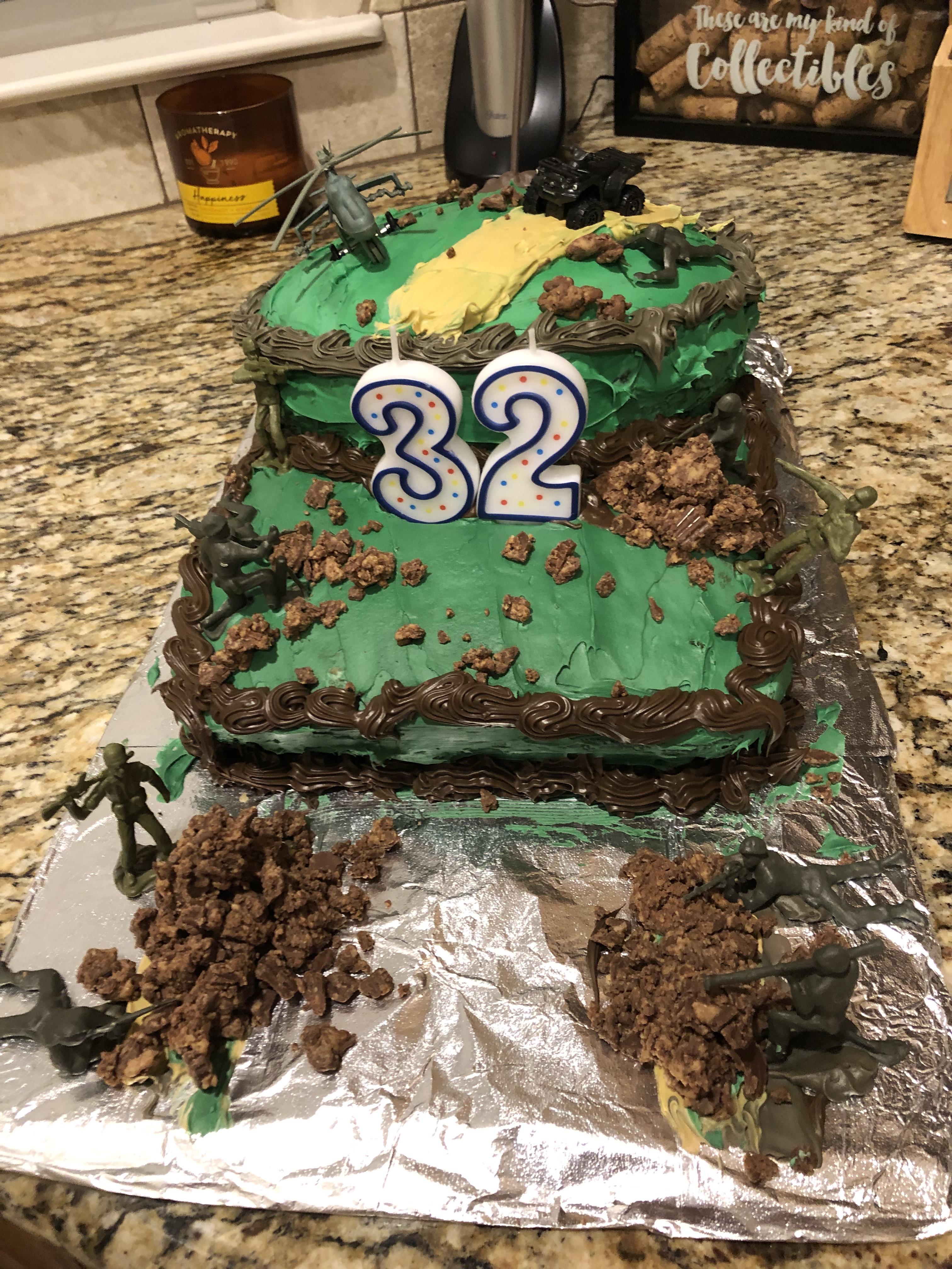 Warzone Cake Made My Husband S 30th Birthday Cake Baking Call of duty warzone nuke event