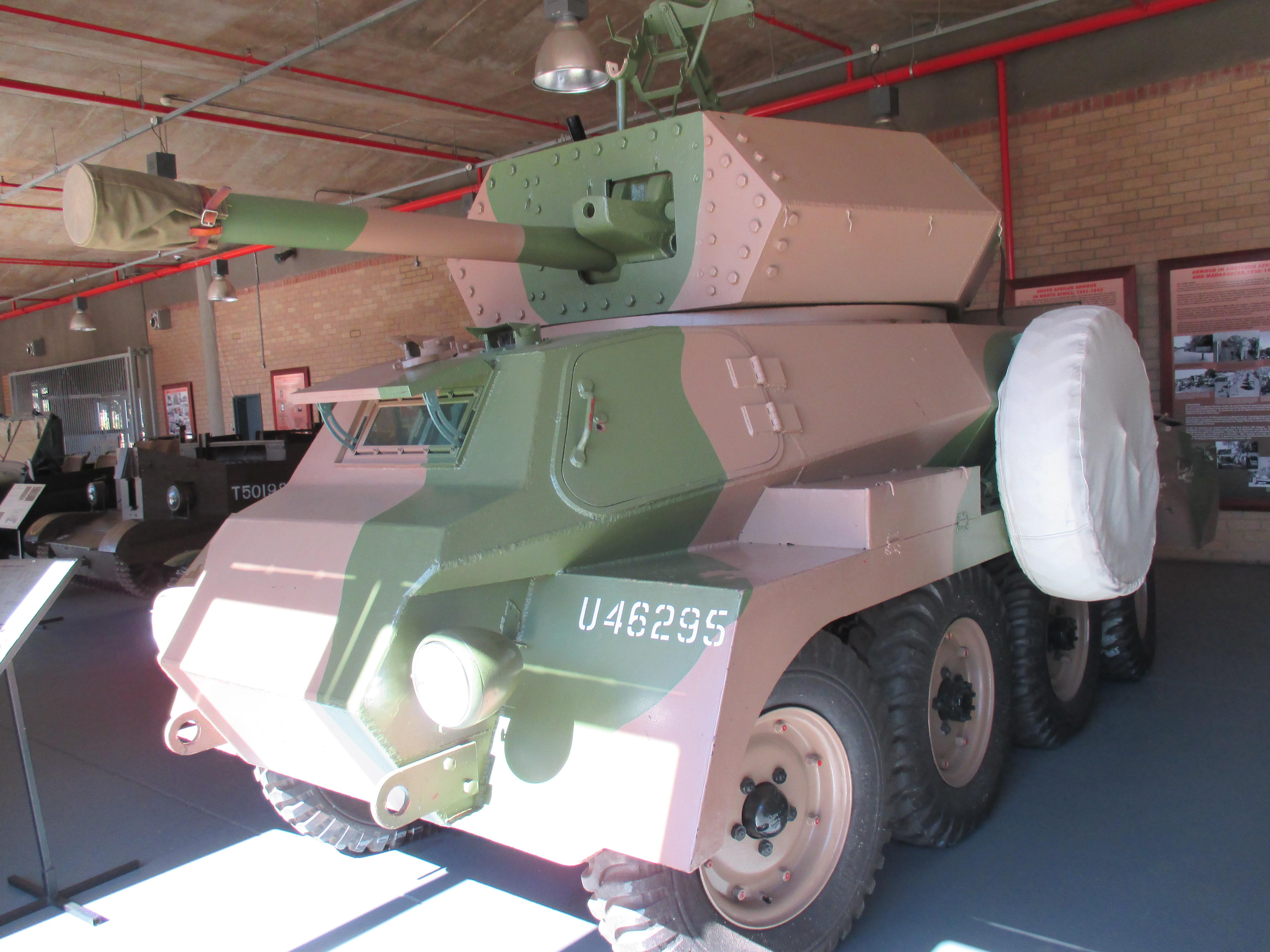 South African MarmonHerrington Armoured Car MK VI (1943), only 2 were