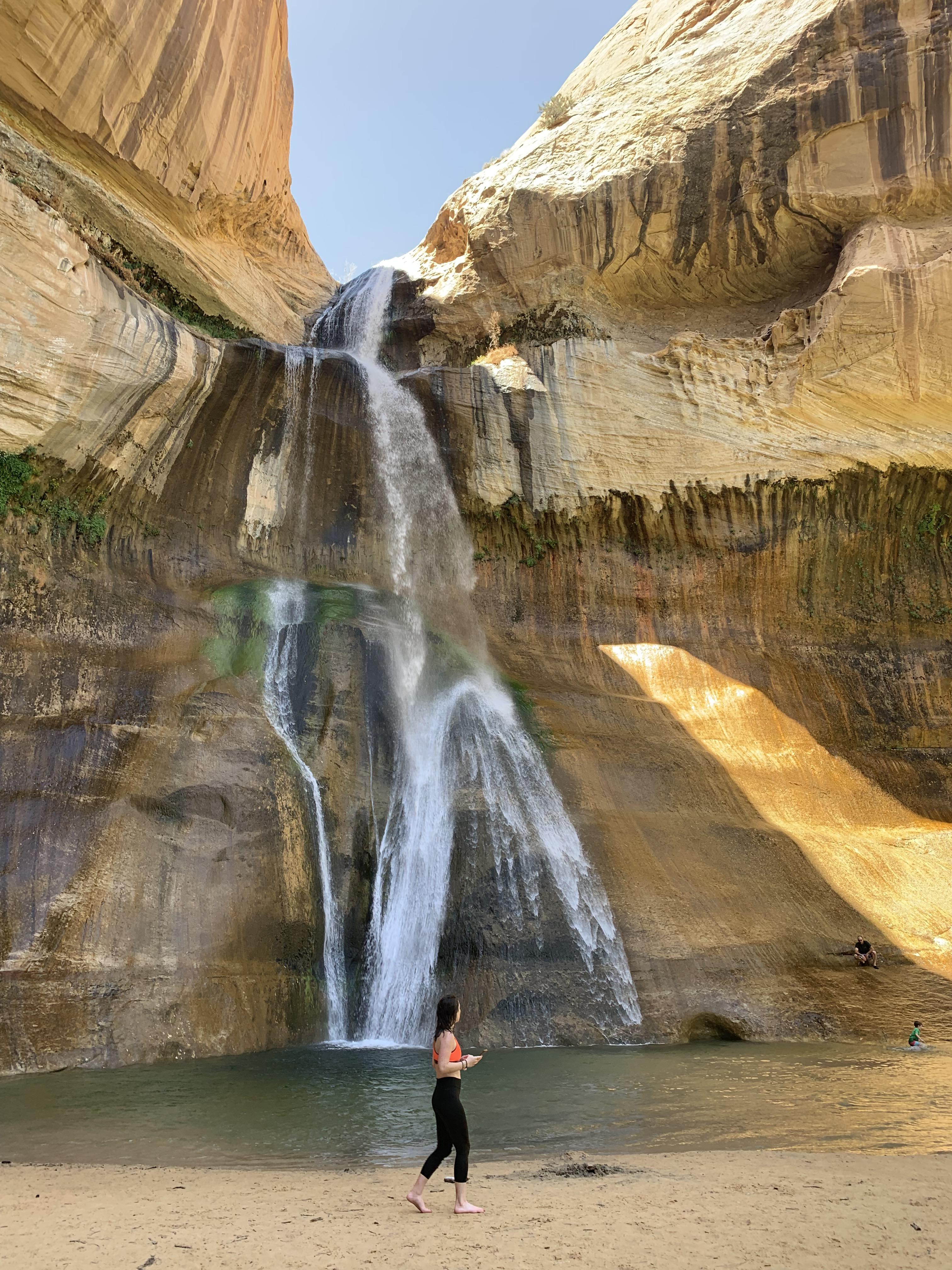 Lovely hike this weekend to Lower Calf Creek Falls Grand Staircase