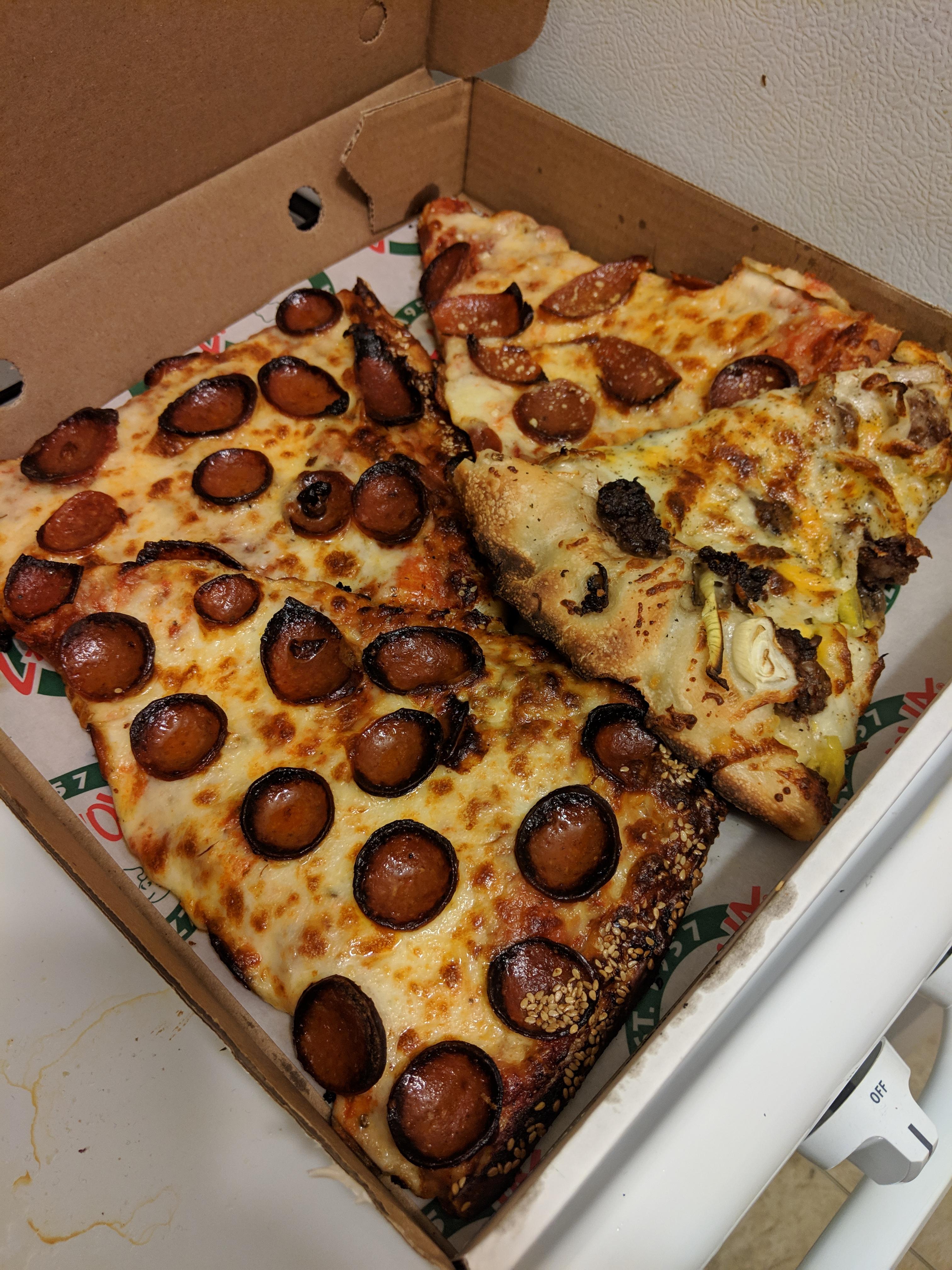 Thursday night slices. LaNova Pizzeria. Buffalo NY. r/Pizza