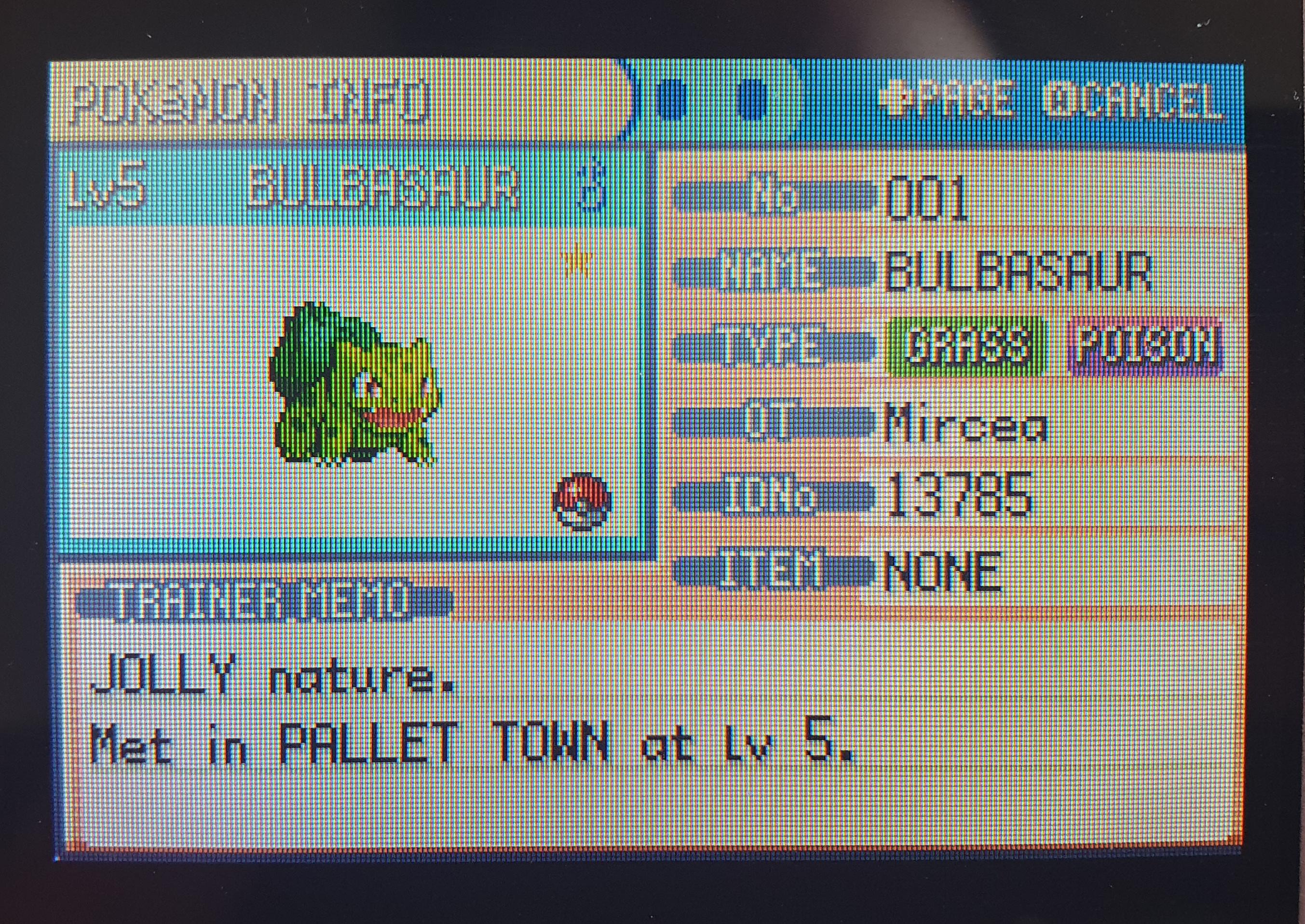 [3] Shiny starter in LeafGreen after 503 SR's! r/ShinyPokemon