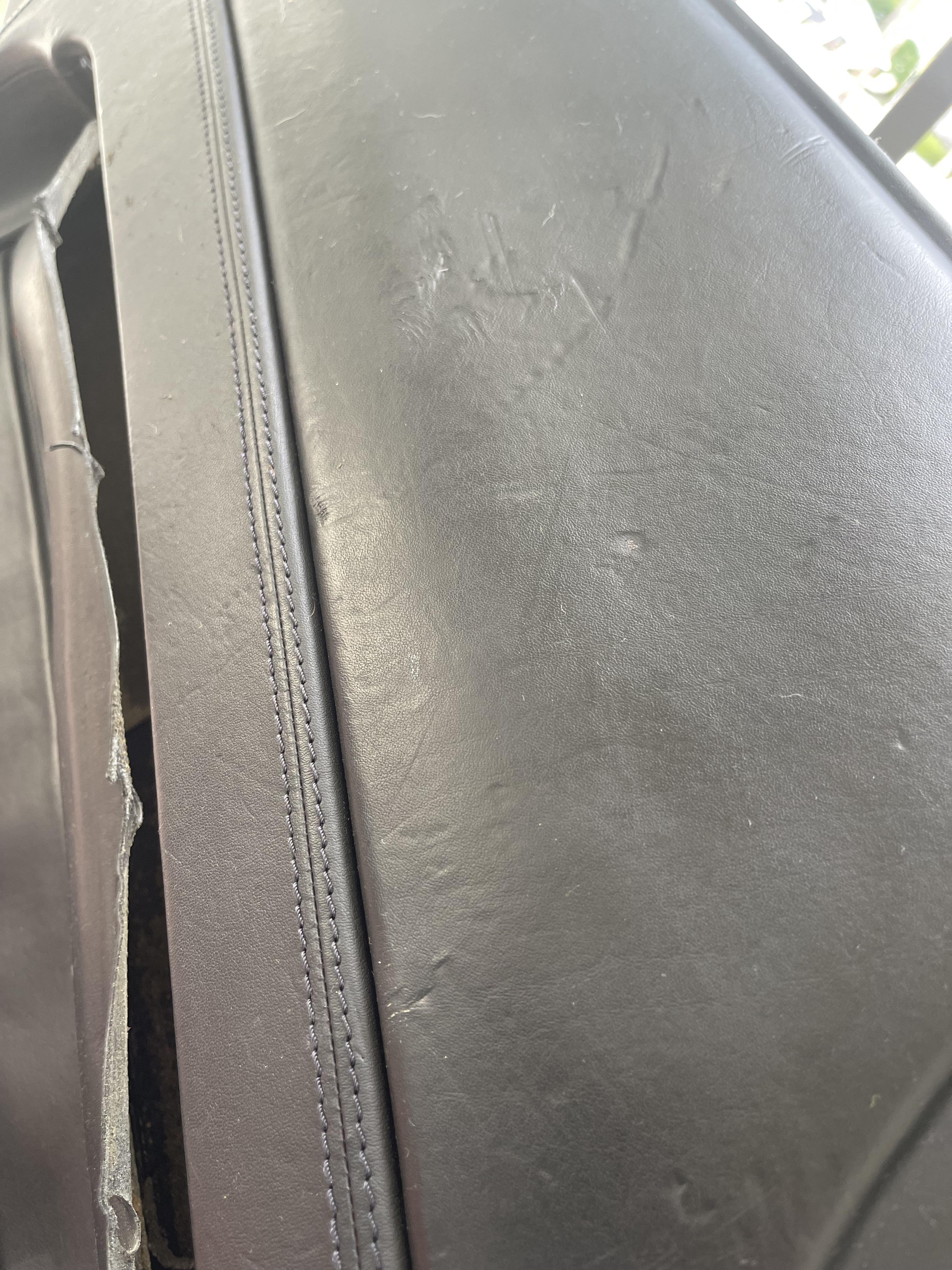 Is there a way to fix indentations on a leather car interior? r/Detailing