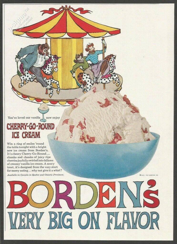 Borden’s Ice Cream (1961) r/vintageads