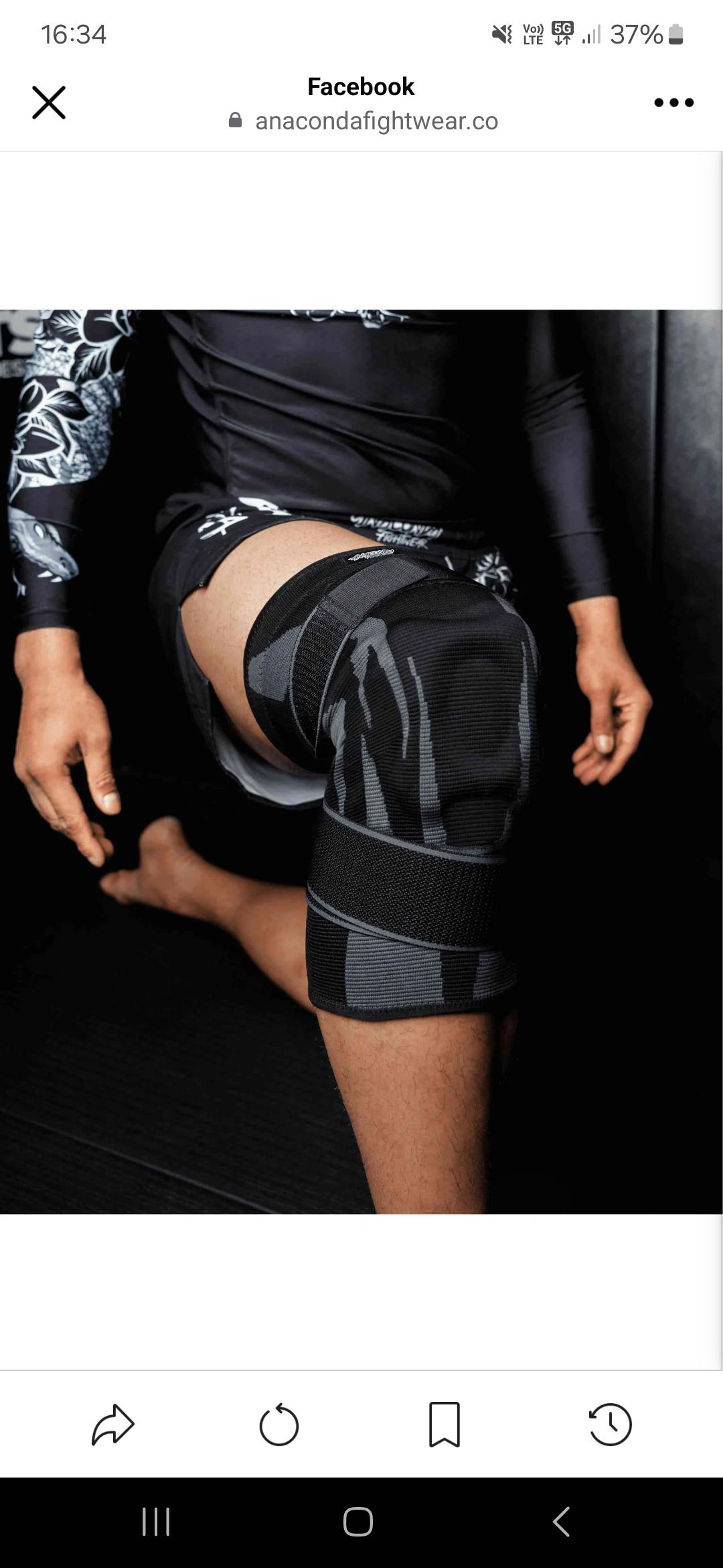 Has anyone given these anaconda knee braces a try if so do you