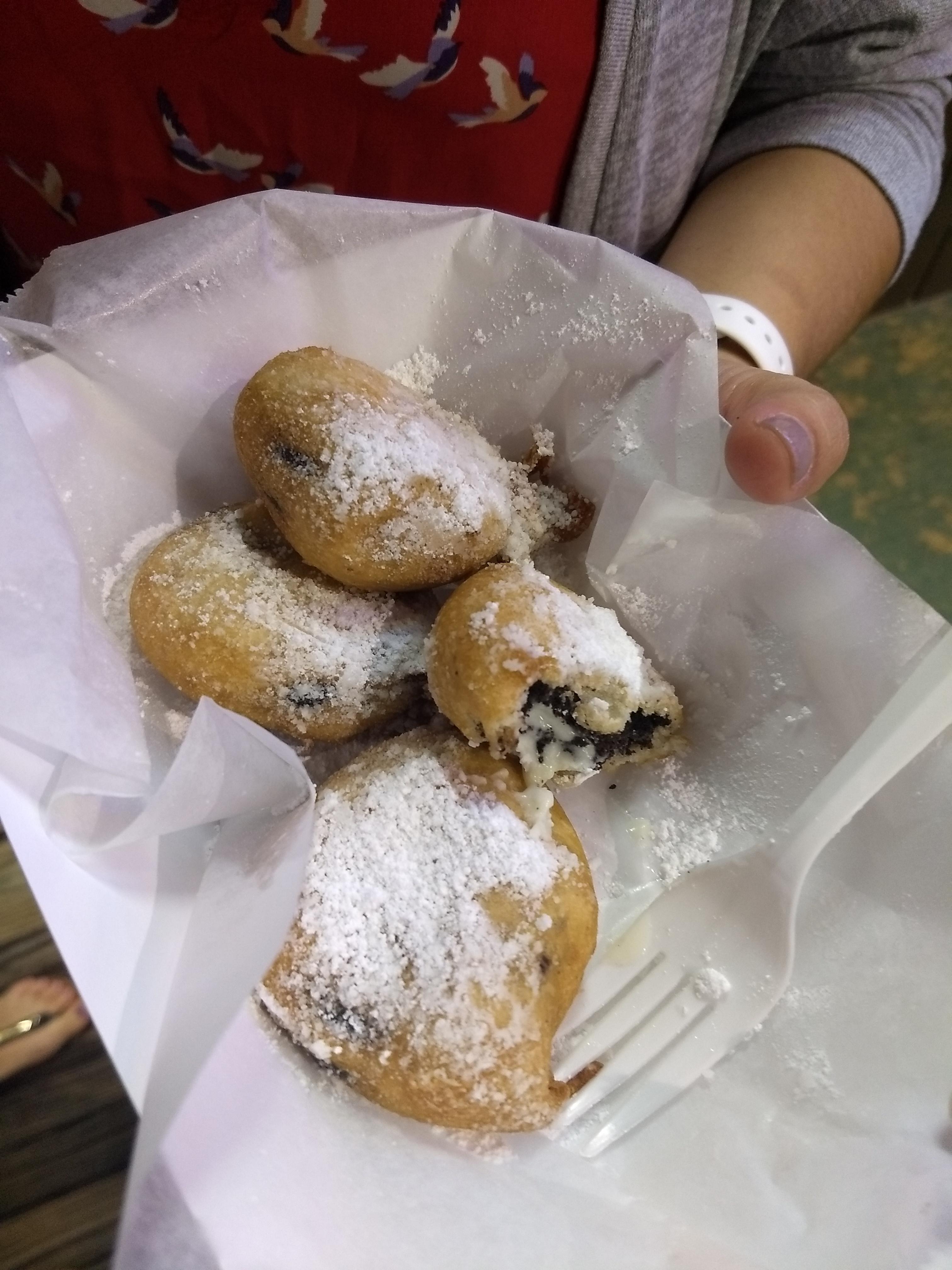 Deep fried Oreos. Myrtle Beach South Carolina (USA) r/TodayIAte