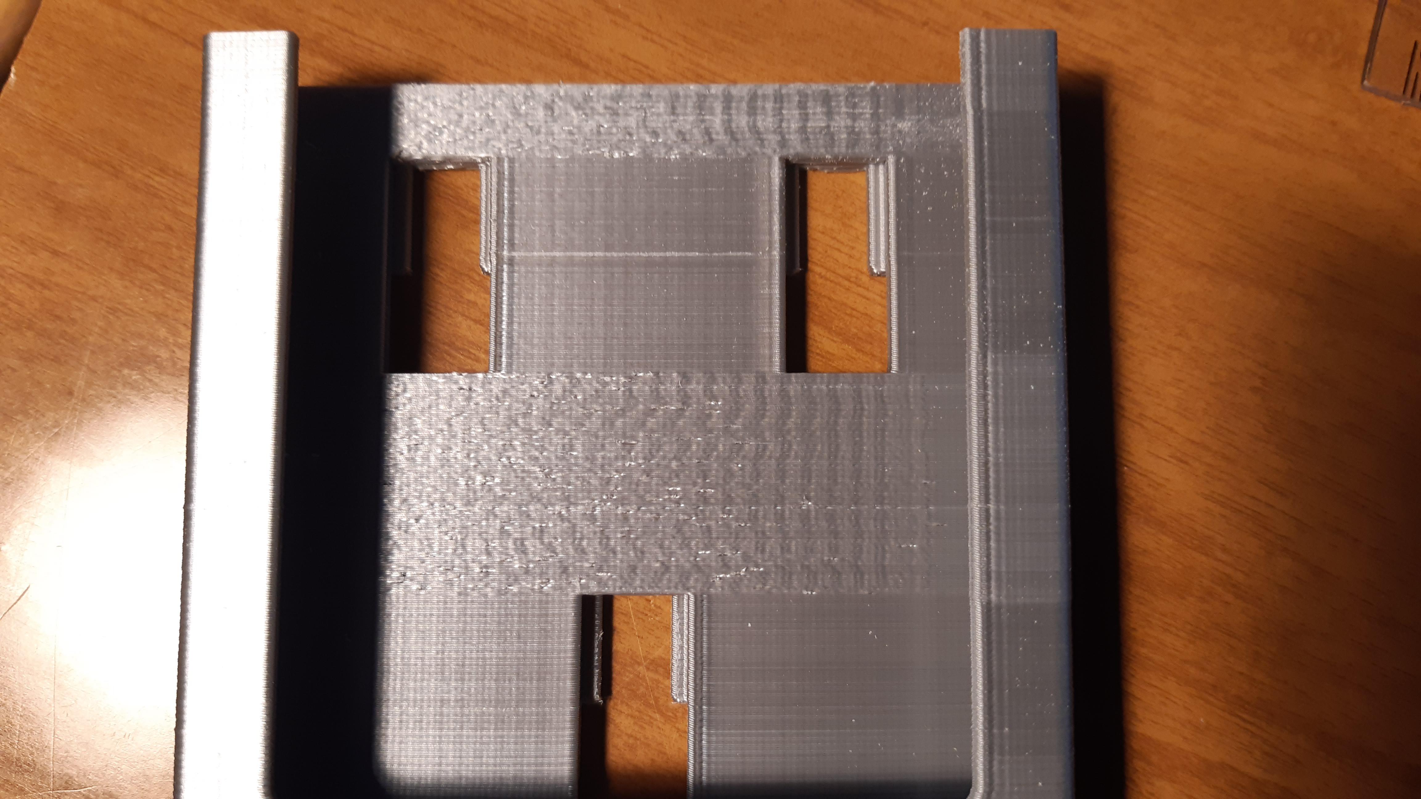 Rough surface on printed part (info below) r/3Dprinting