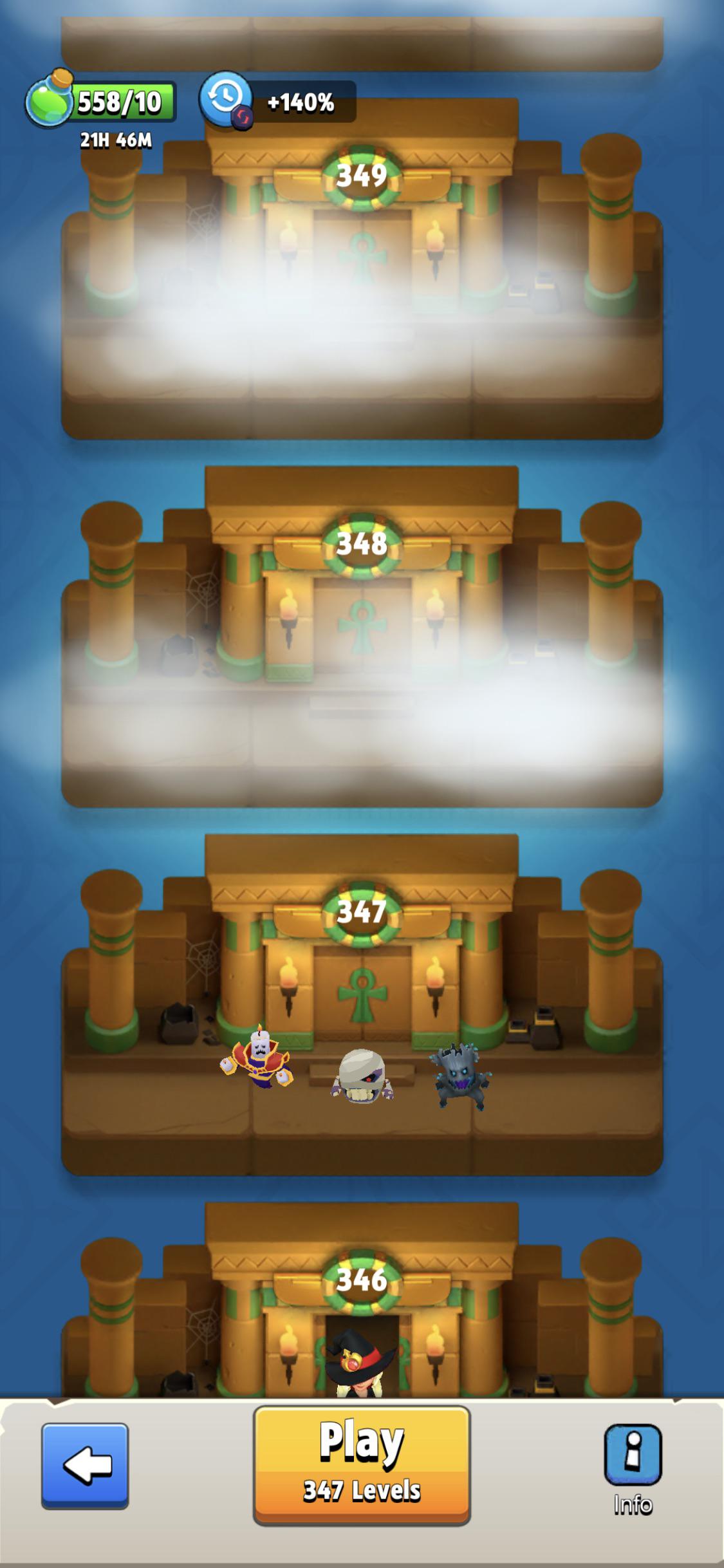 How many expedition levels are there? Is there an end? r/Archero