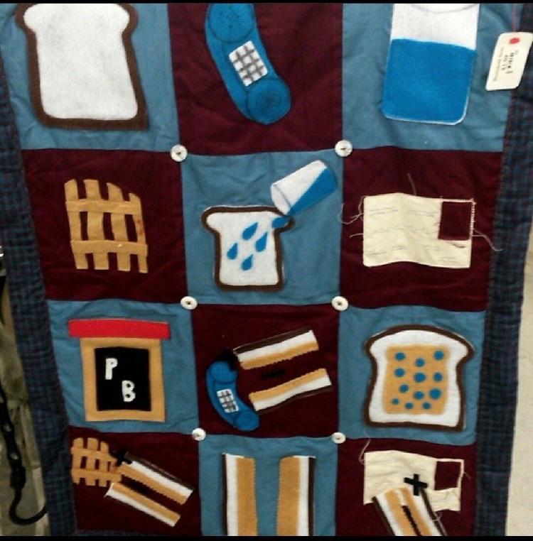 The Mystery Blanket. What the hell does it mean? Details in comments