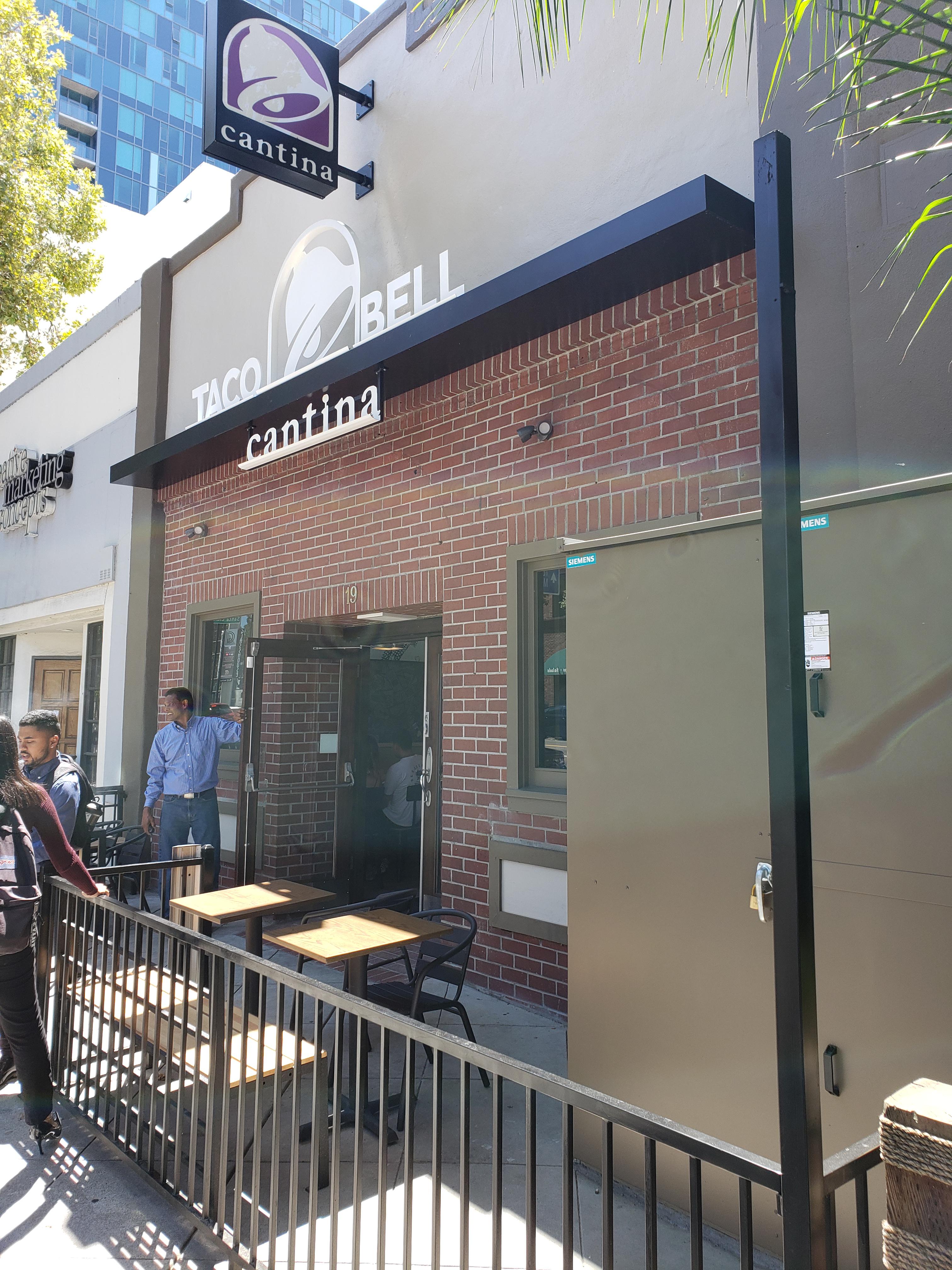 Taco bell cantina is open now r/SanJose