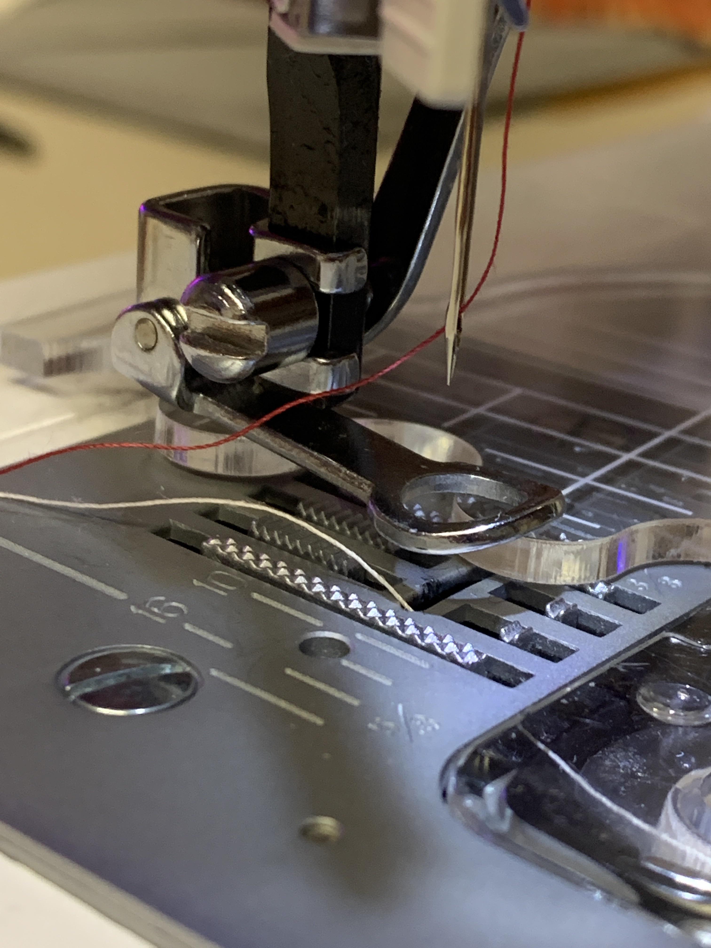 Presser foot problem r/quilting