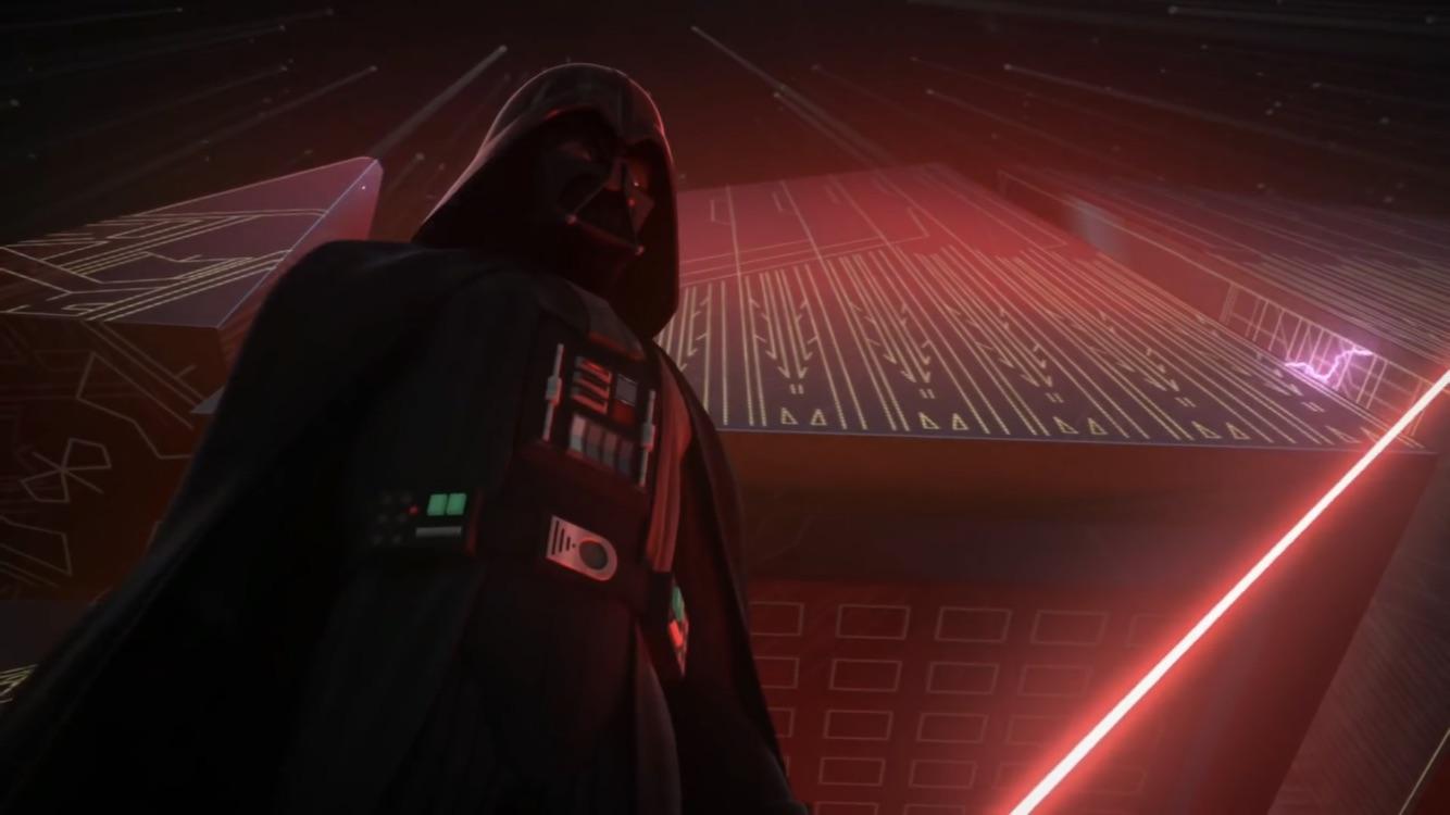 I don’t know why, but I really like this shot of Darth Vader from Star