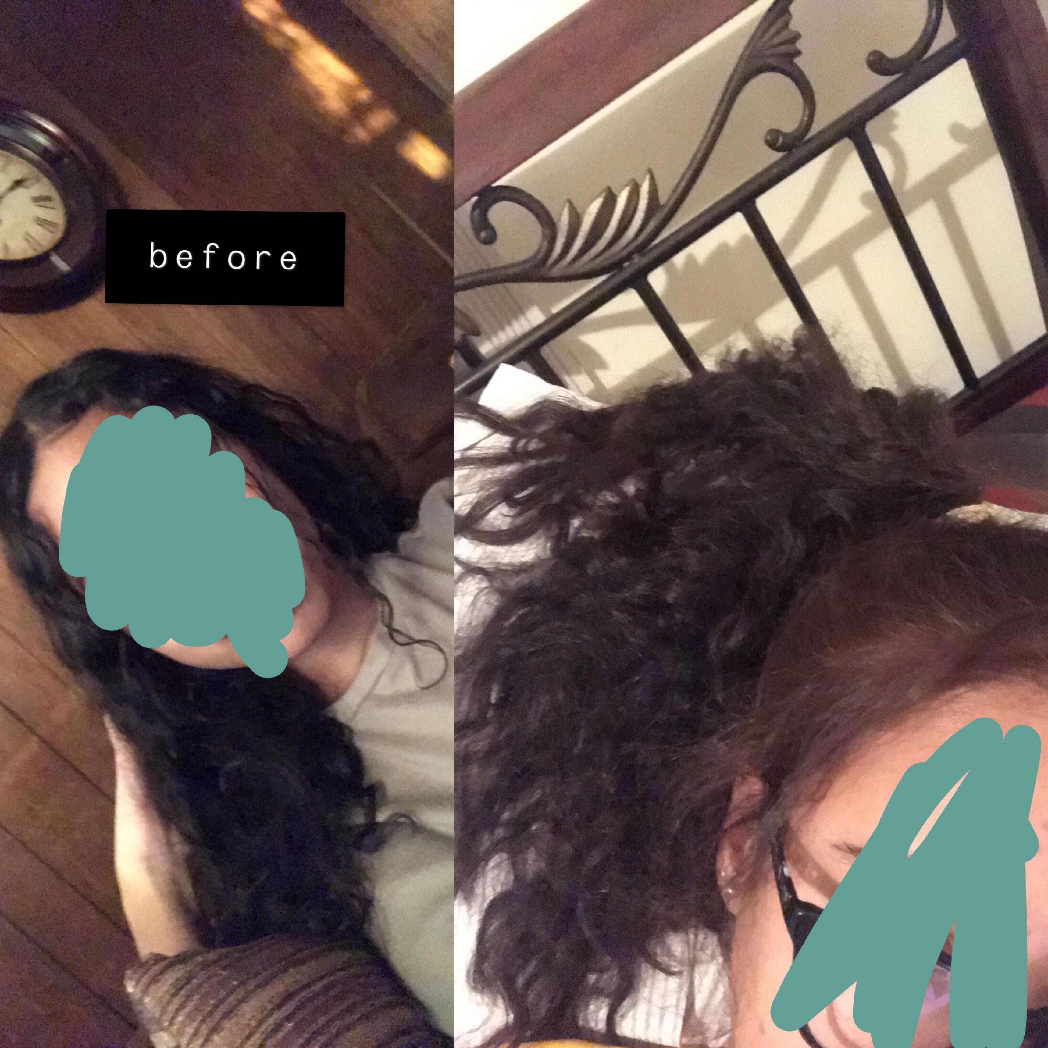 I went to the salon to dye my virgin hair honey brown, but it only