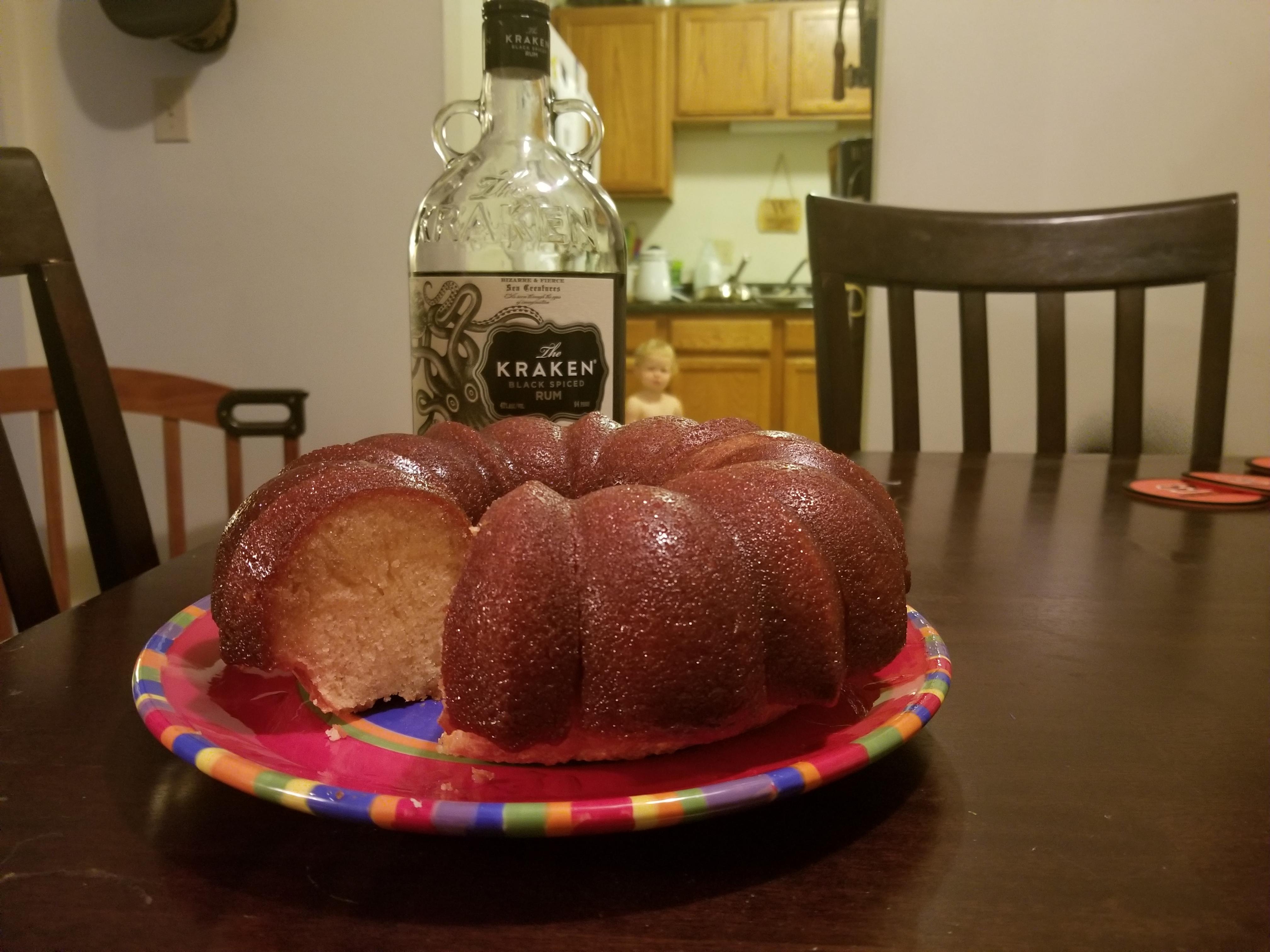 [OC] MY wife wanted a Tortuga rum cake, but we live 1056 miles away