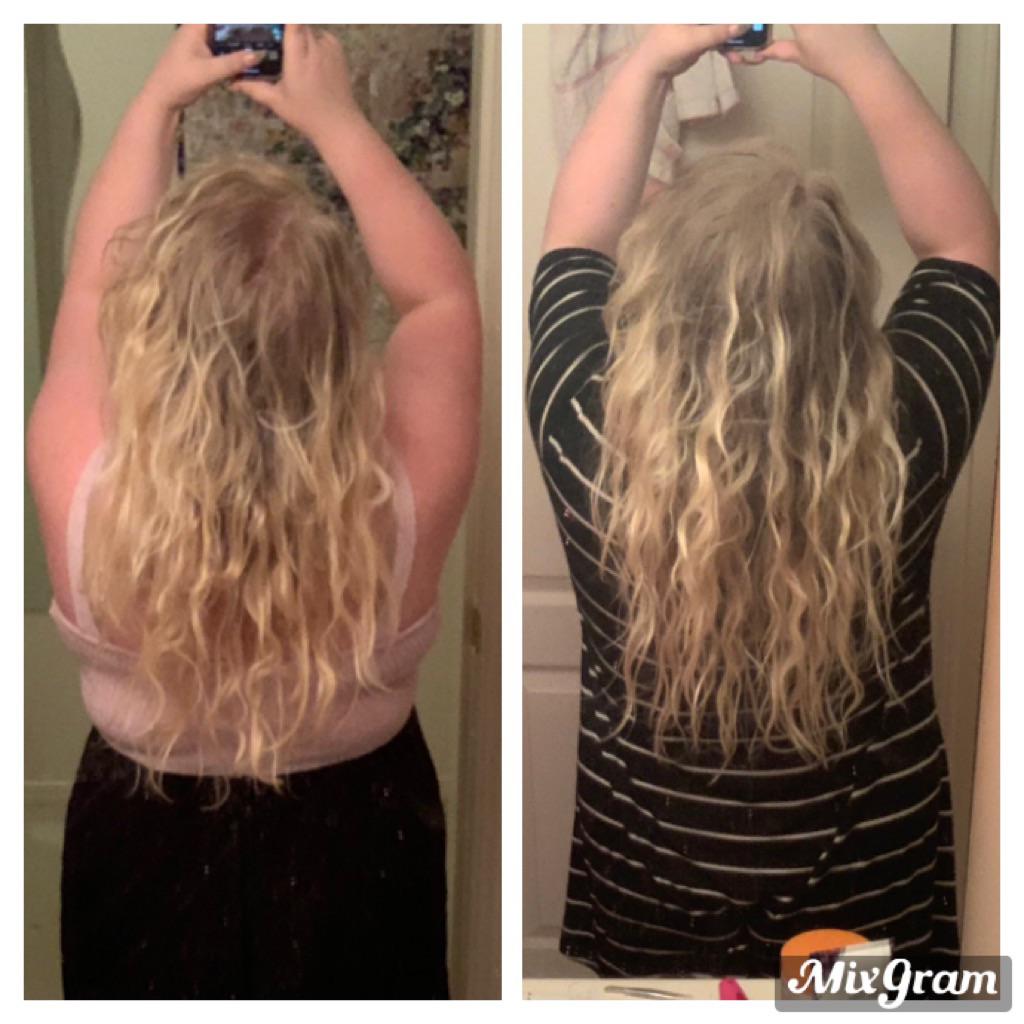 The difference some CGM approved products make! Routine in comments r/curlyhair