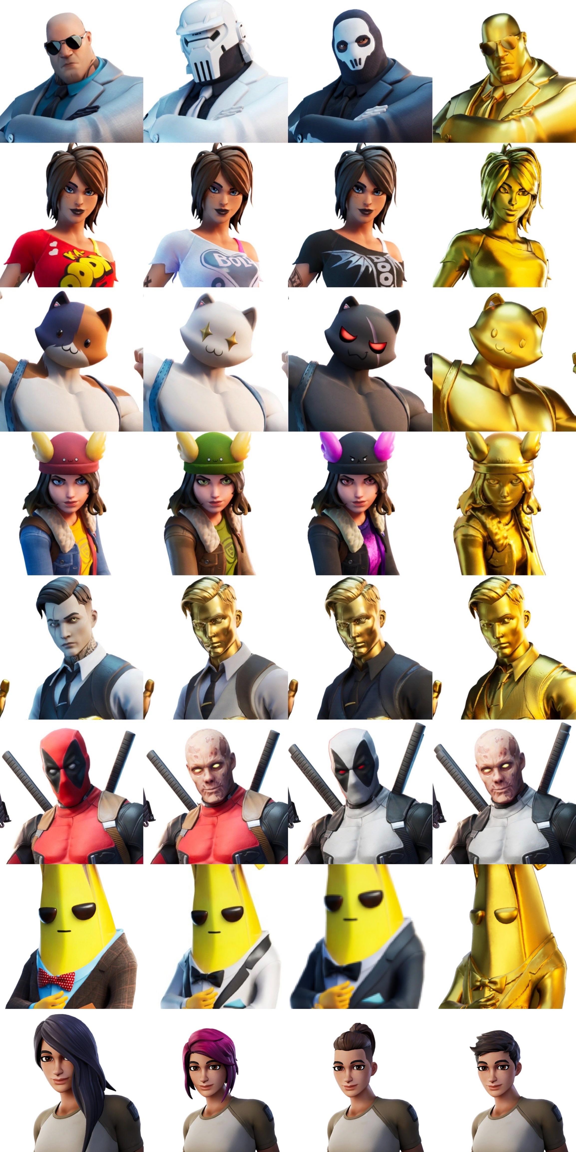 All of Chapter 2, Season 2 Battle Pass skins r/FortNiteBR