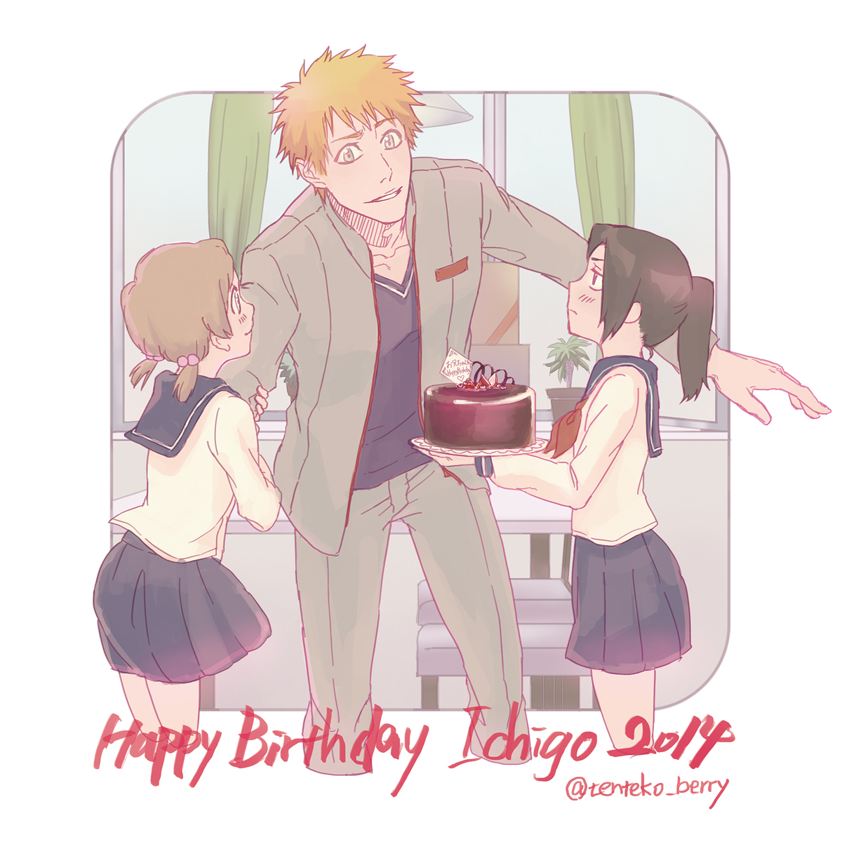 Ichigo is lucky to have a lovely sisters like them r/bleach