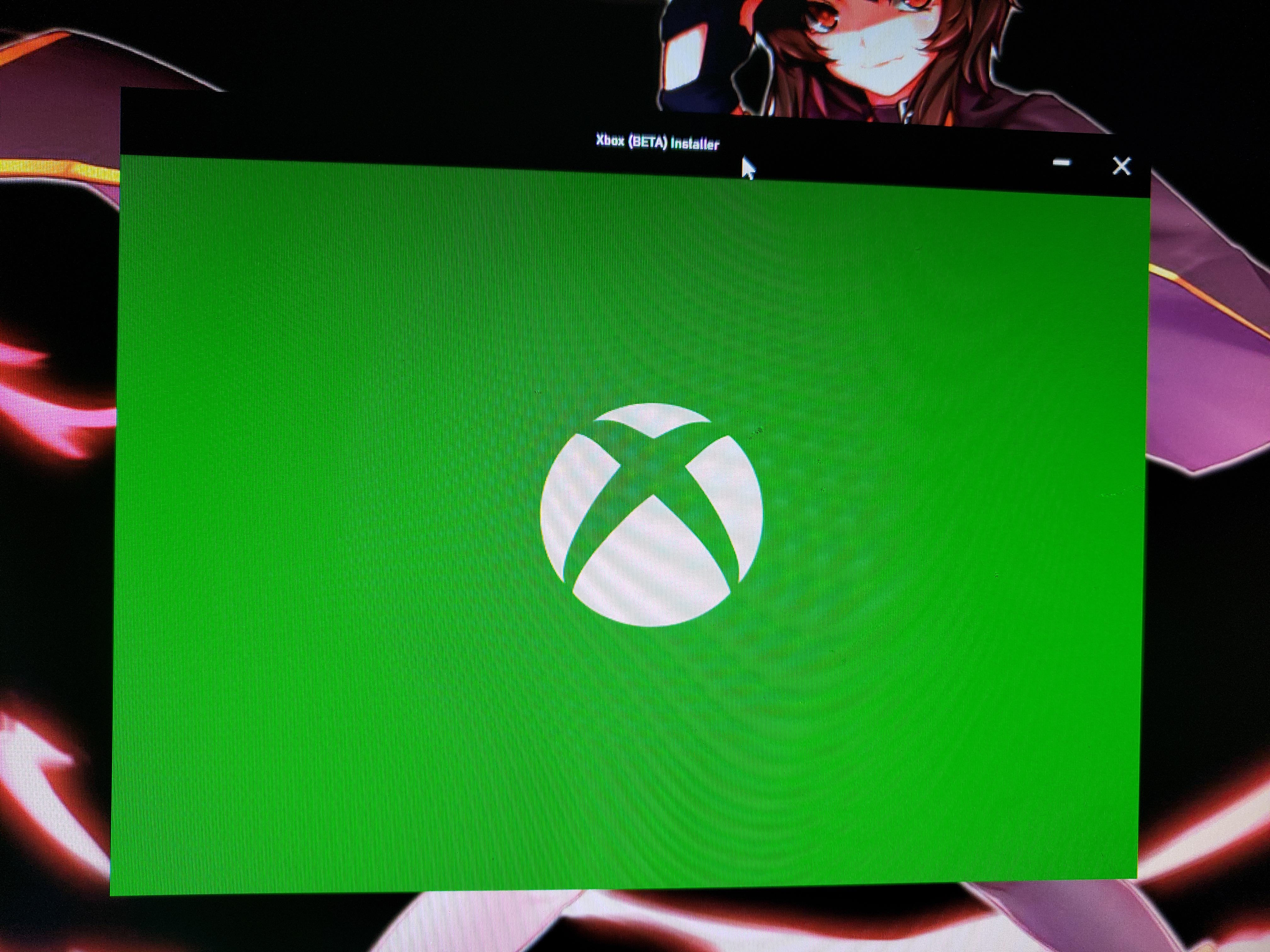 Xbox Beta for PC didn't load, it was just stuck on a grey screen and