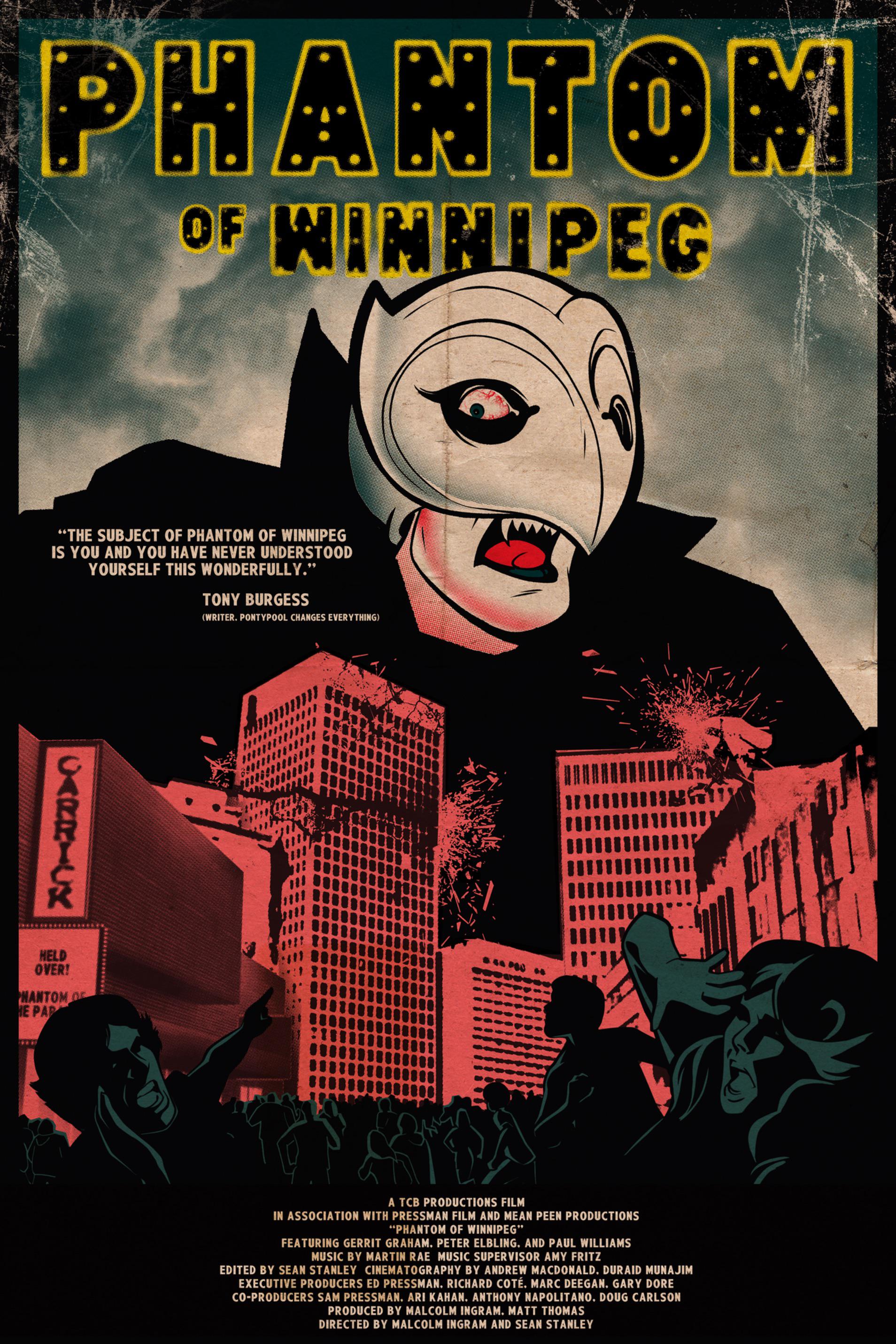 Poster for Phantom of the Paradise documentary, Phantom of Winnipeg