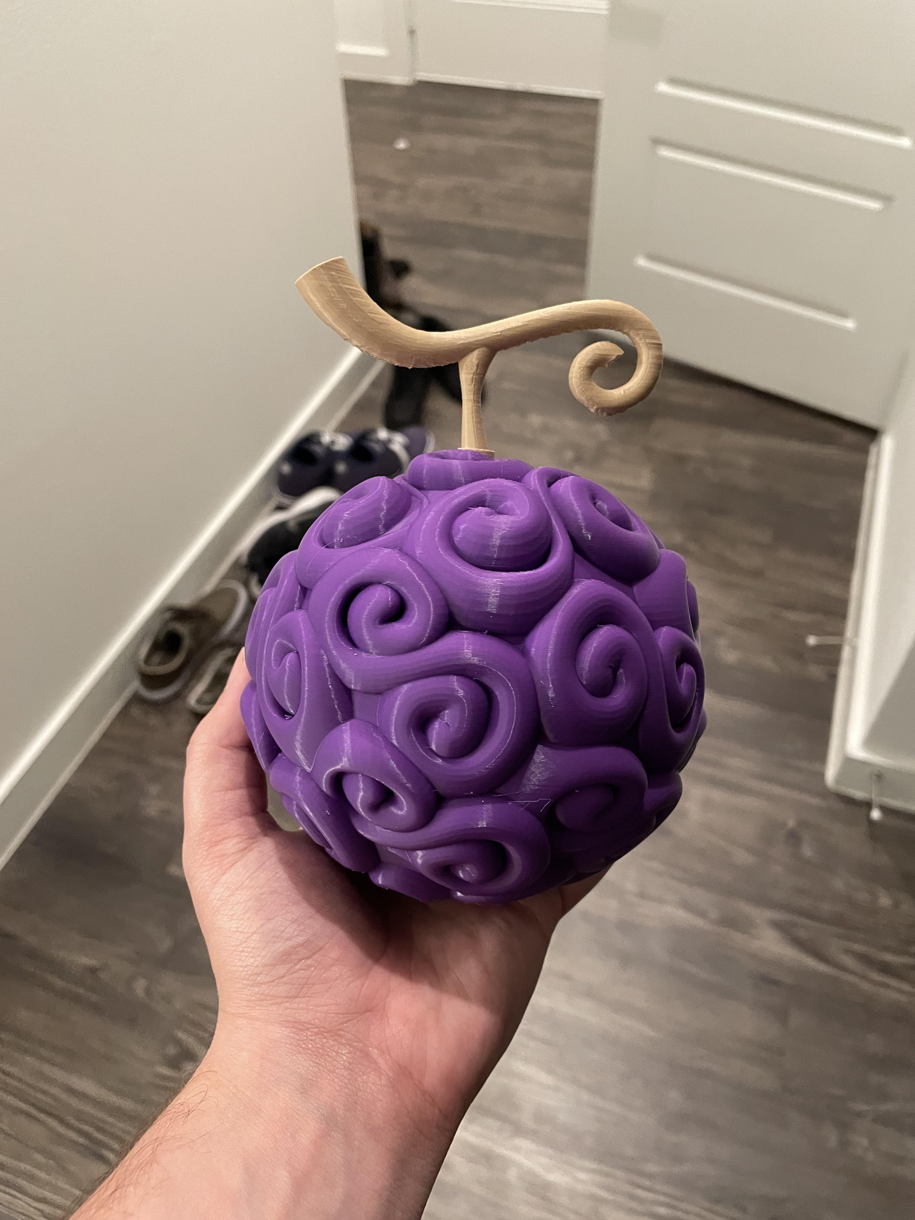 My largest print to date, 2 days and now I have a Gum Gum fruit r