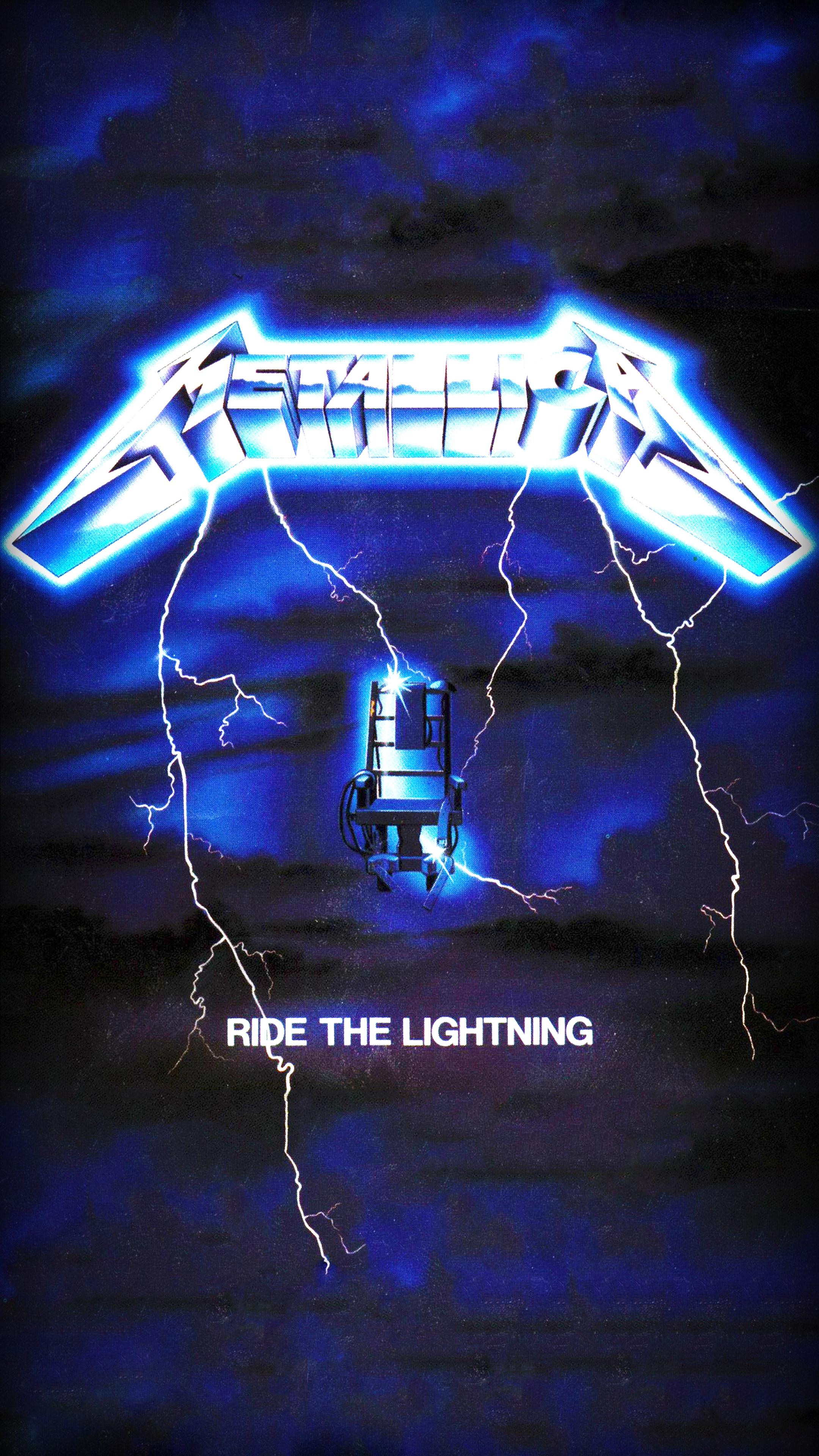 Made this ride the lightning phone wallpaper. r/Metallica