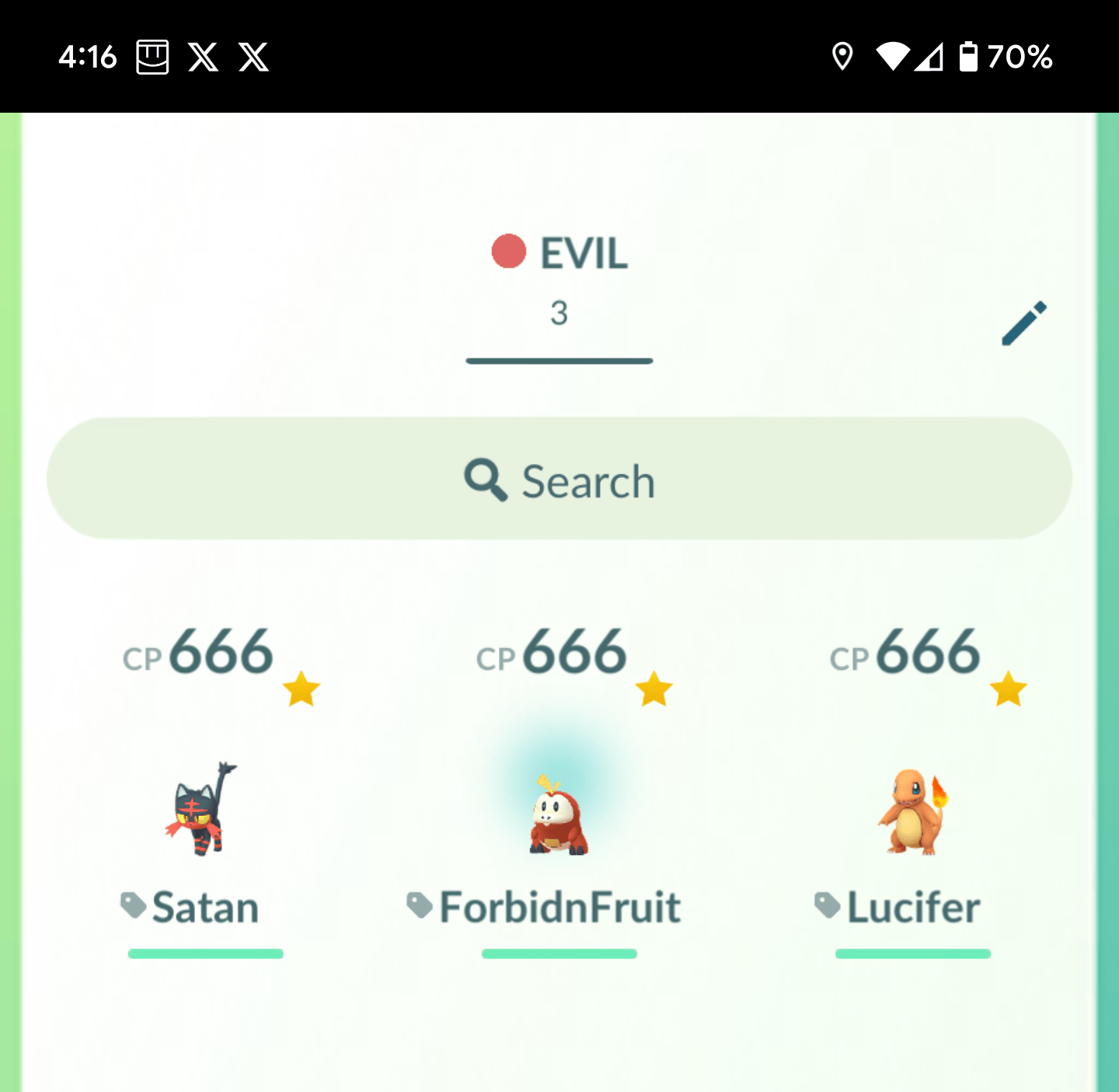 why do i keep catching evil fire type starter pokemon. am i going to hell r/pokemongoyellow