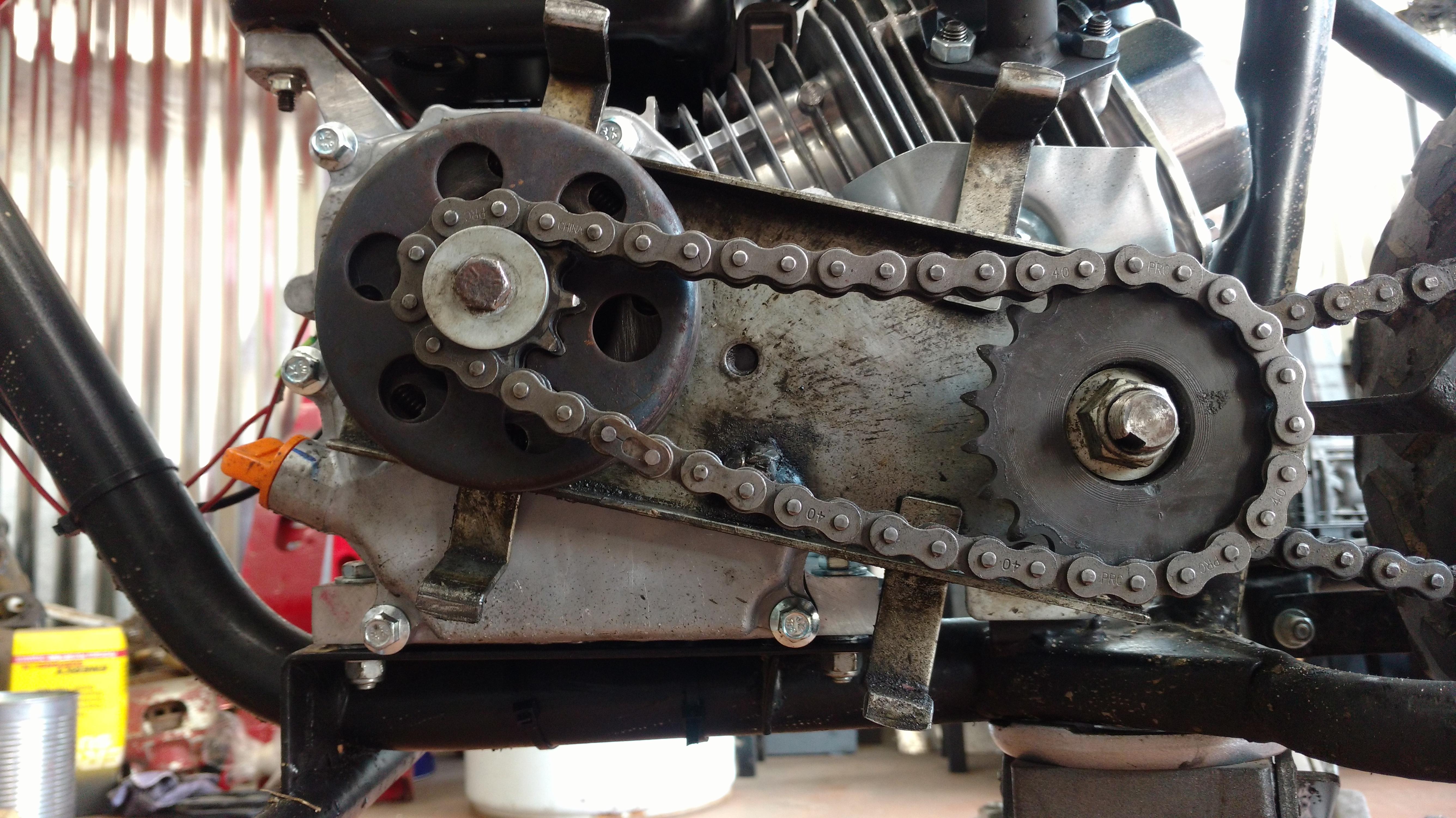 My mini bike has been leaking oil, brand new motor probably 3 hours its