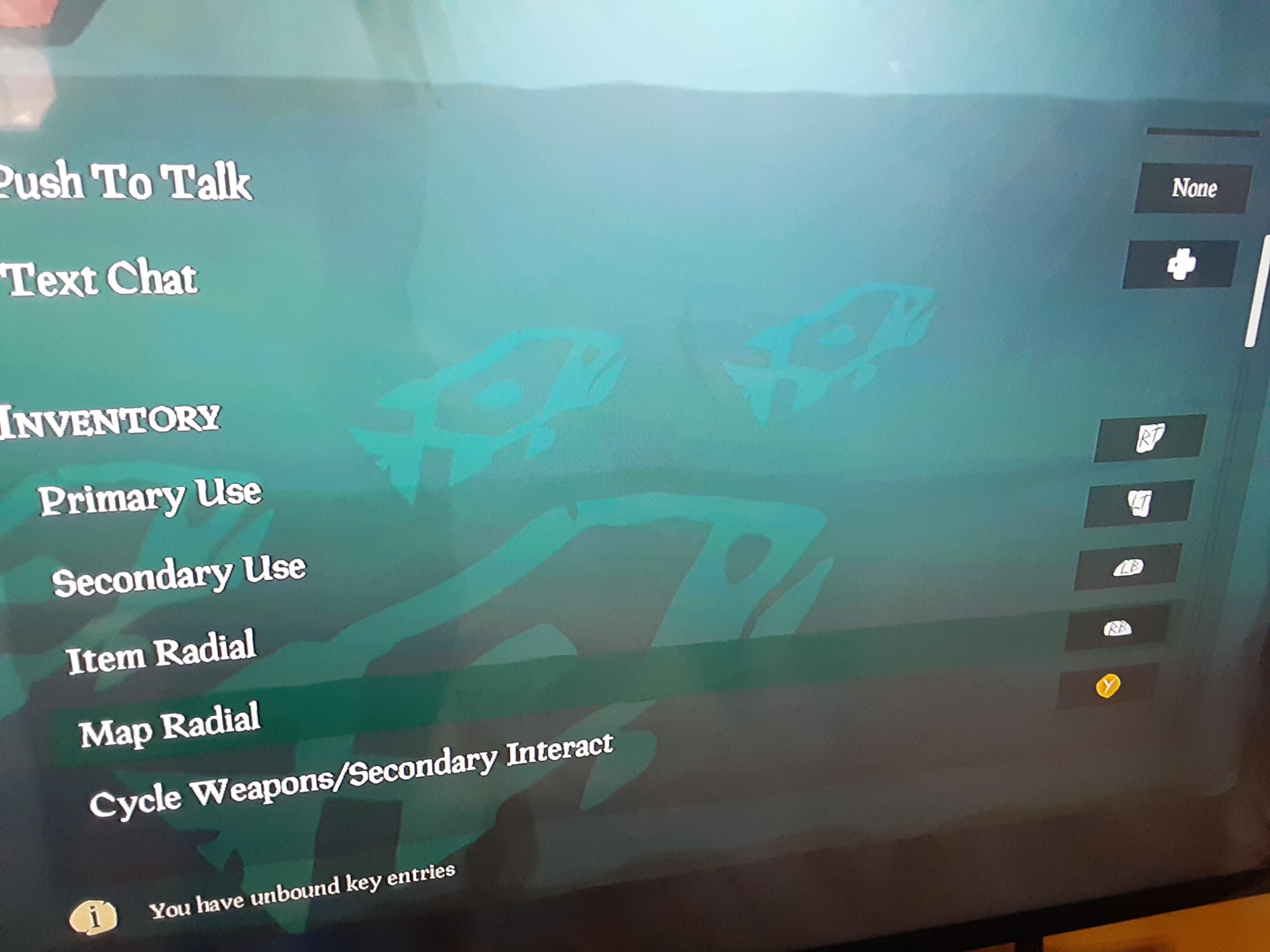Sea Of Thieves Keybinds