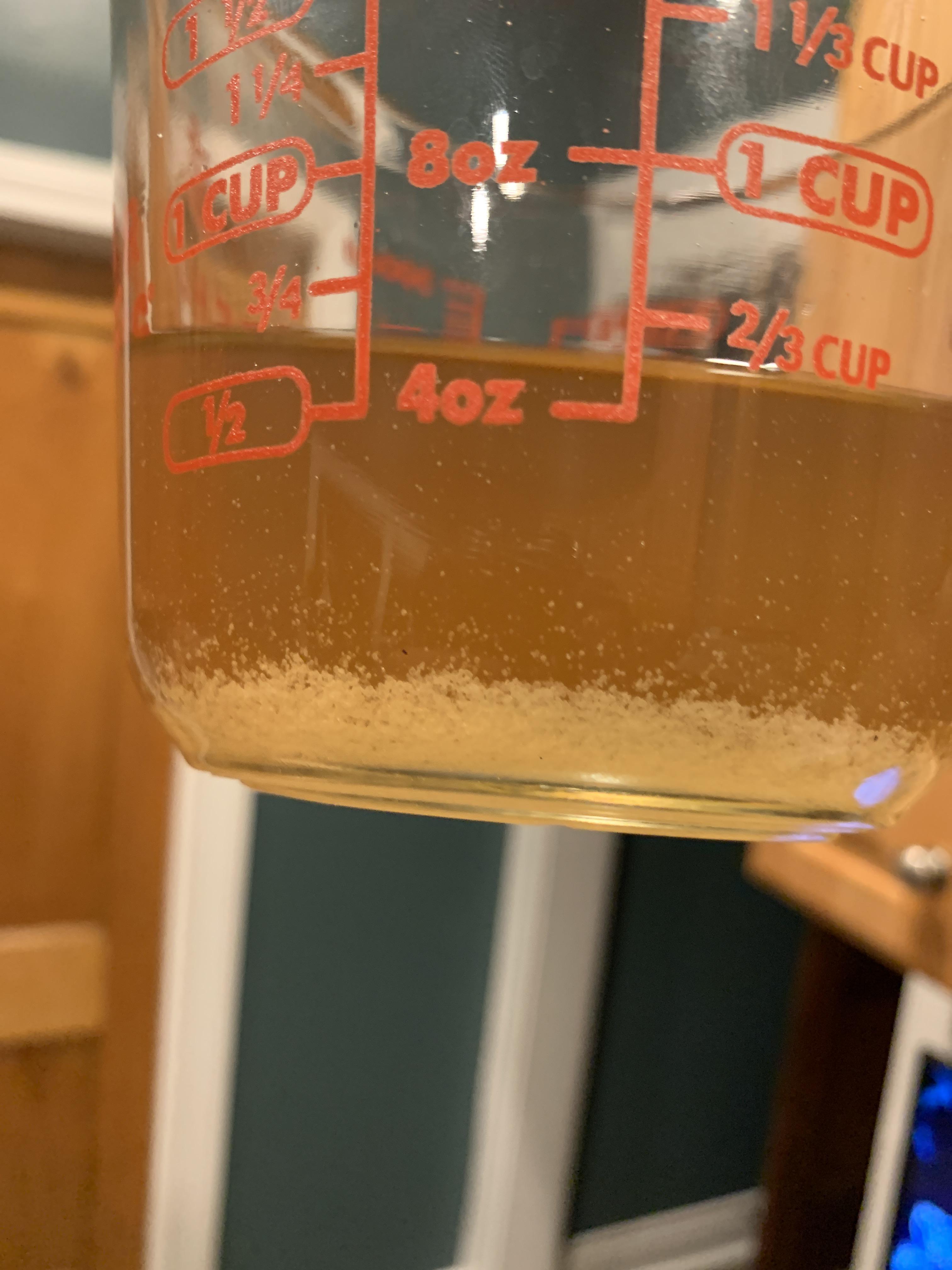 Made a tincture with distillate and refined coconut oil and sunflower lecithin. What is this