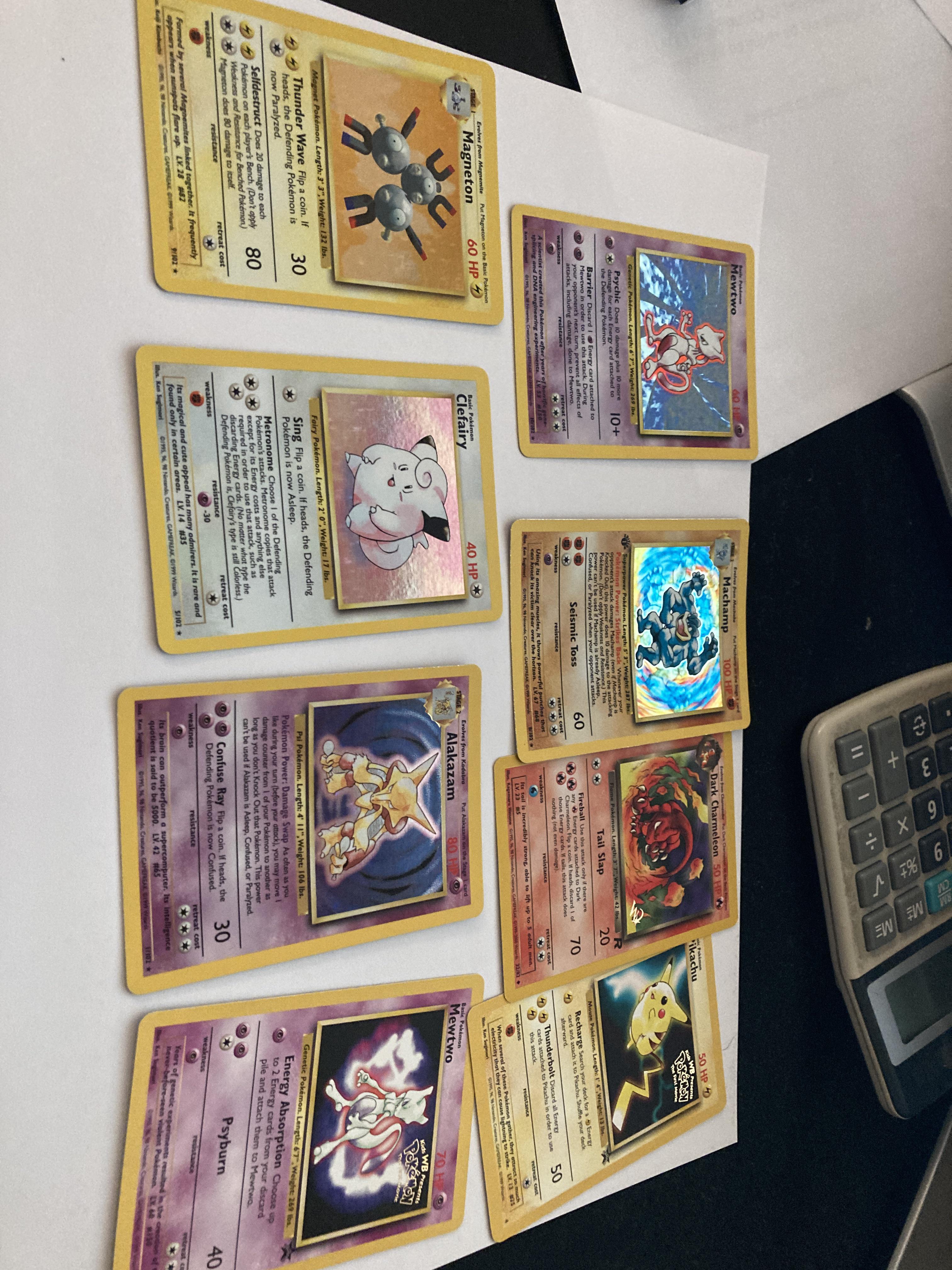 Are these Pokemon cards valuable? Just found my collection. r