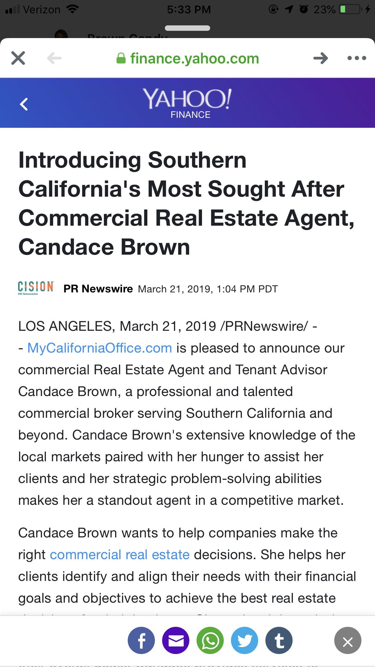 Southern California’s most sought after commercial real estate agent