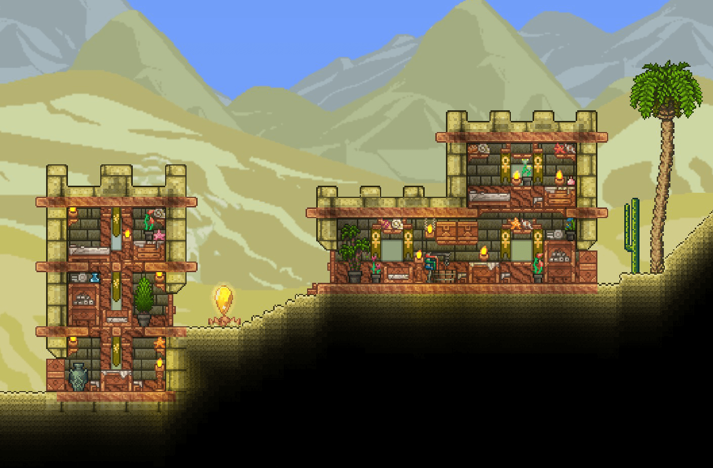 Small Desert Homes r/Terraria