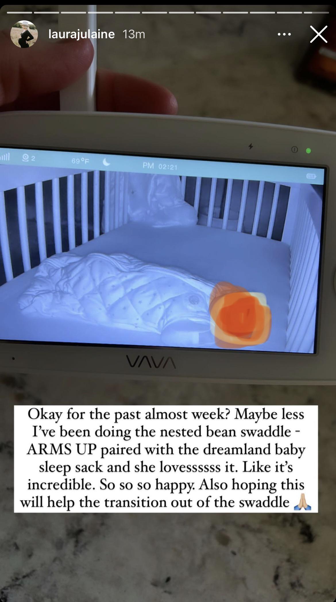 Is all this extra weight from the nested bean and dream last swaddle