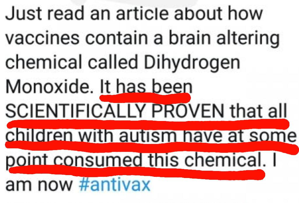 Antivaxer Finally Gets it Right. technicallythetruth