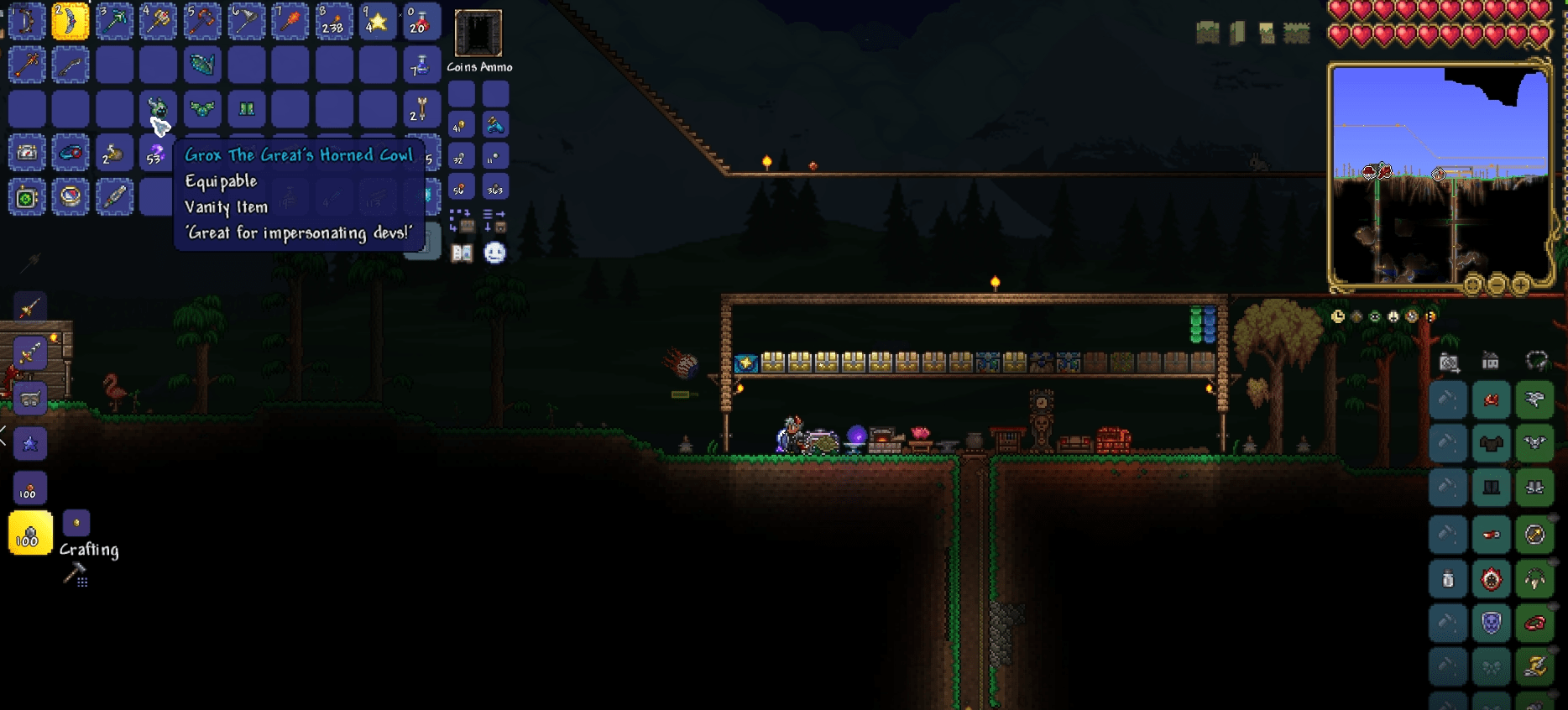 Got this cool new vanity set from expert mode destroyer! r/Terraria