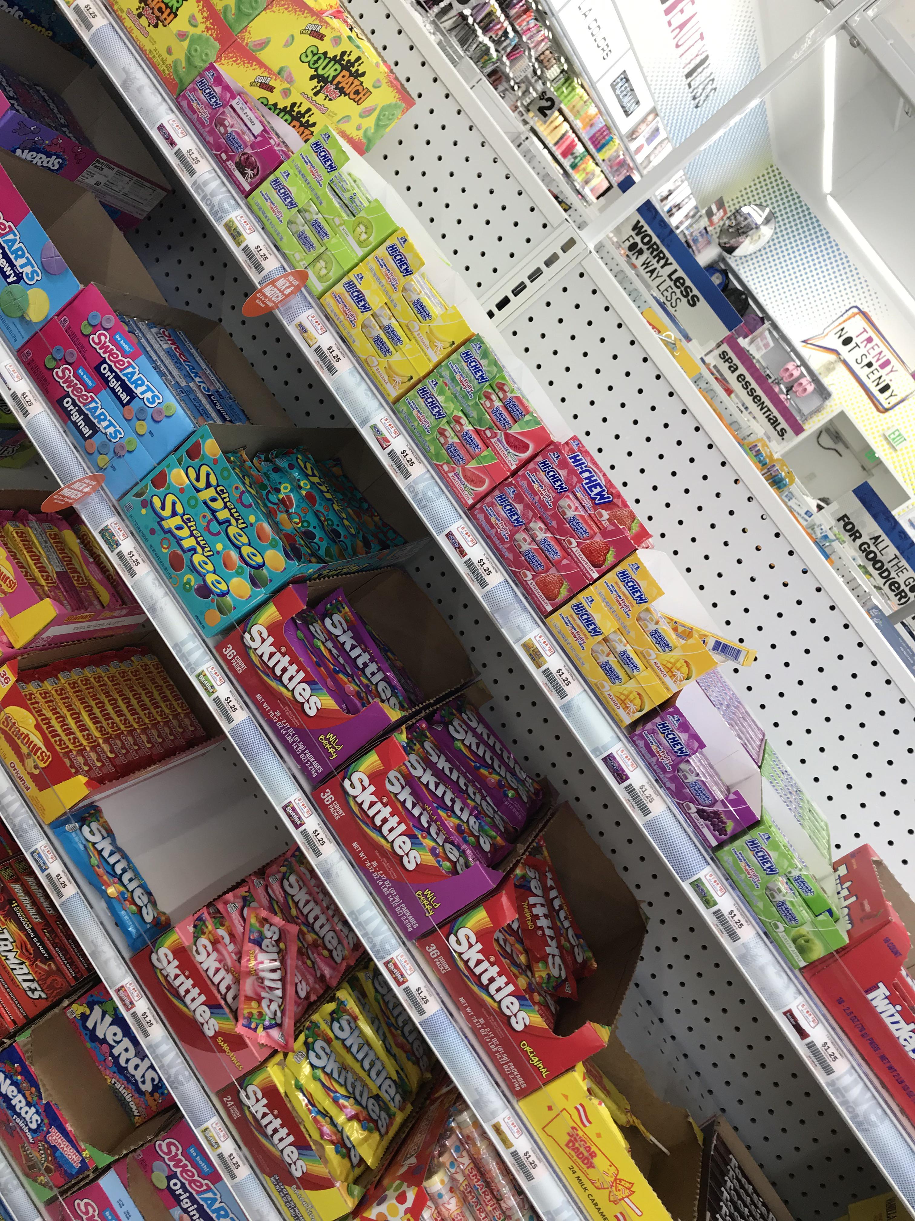 Shopped at Five And Below. Happy to see their HiChew selection is