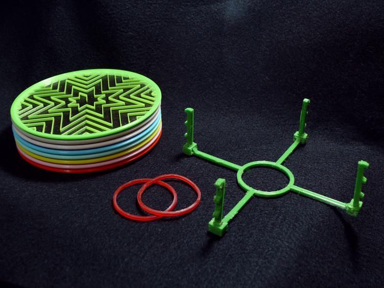 My Latest Design on ThingiverseCoaster Holder! (for my favorite