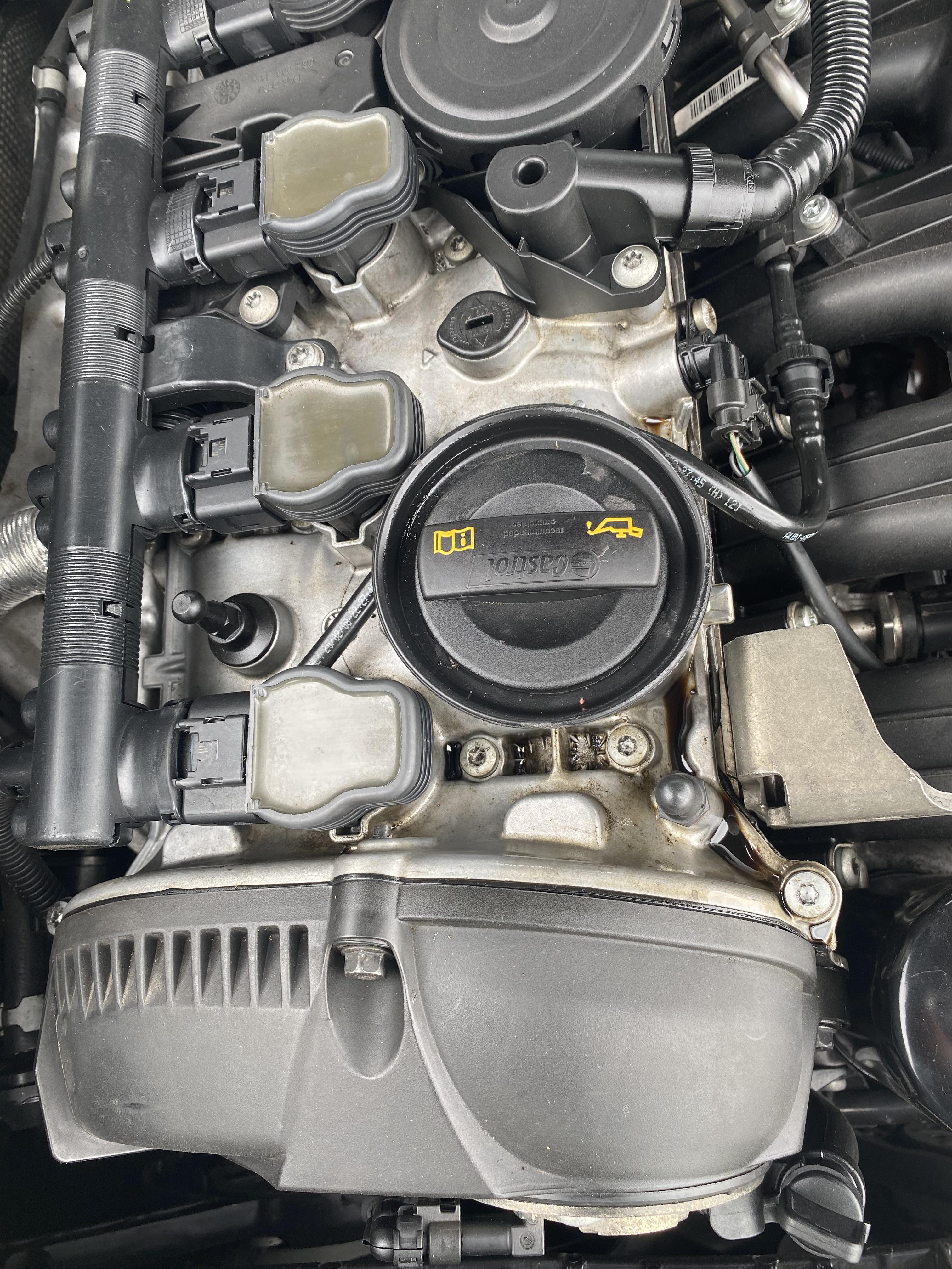 Oil leak on 2008 Audi A4 1.8T, mechanic replaced valve cover gasket but it leaking in same spot