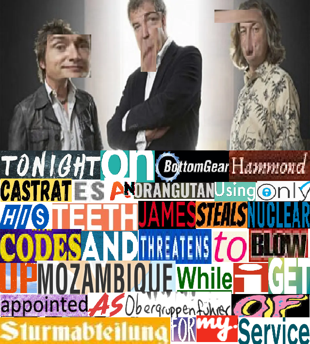 TONIGHT ON BOTTOM GEAR bottomgear