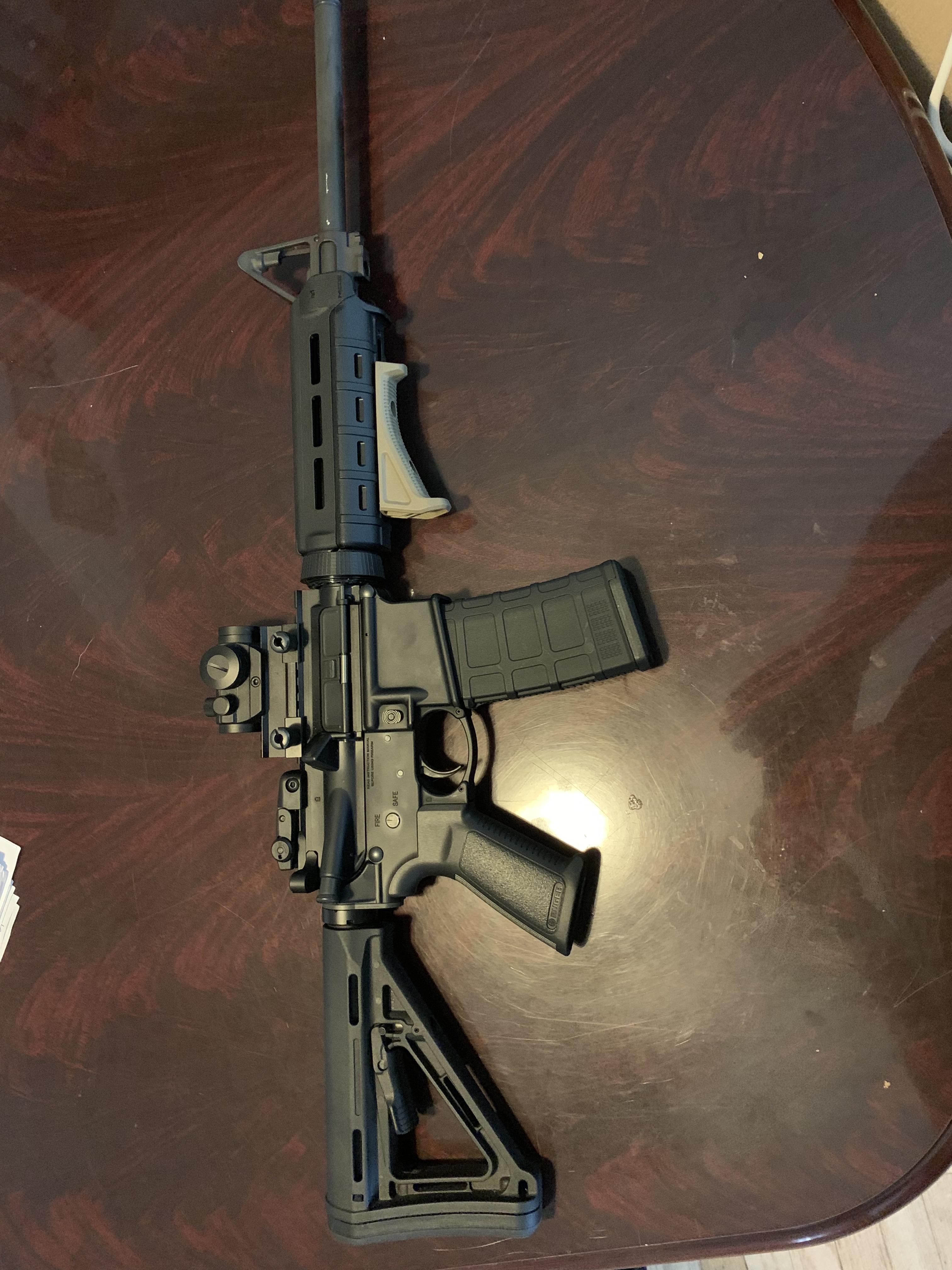 Just added the magpul mlok AFG too my AR. I’ve gotten shit before