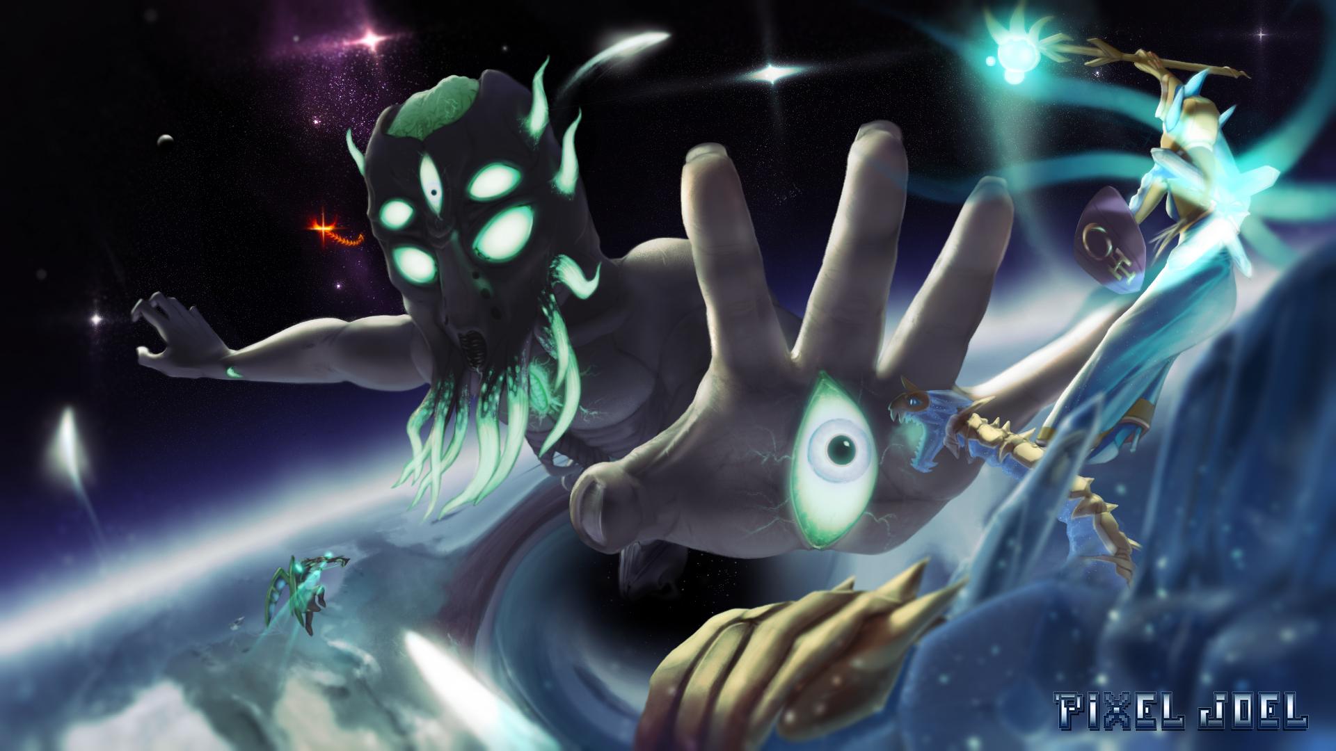 Moonlord madness Fanart from Terraria Terraria