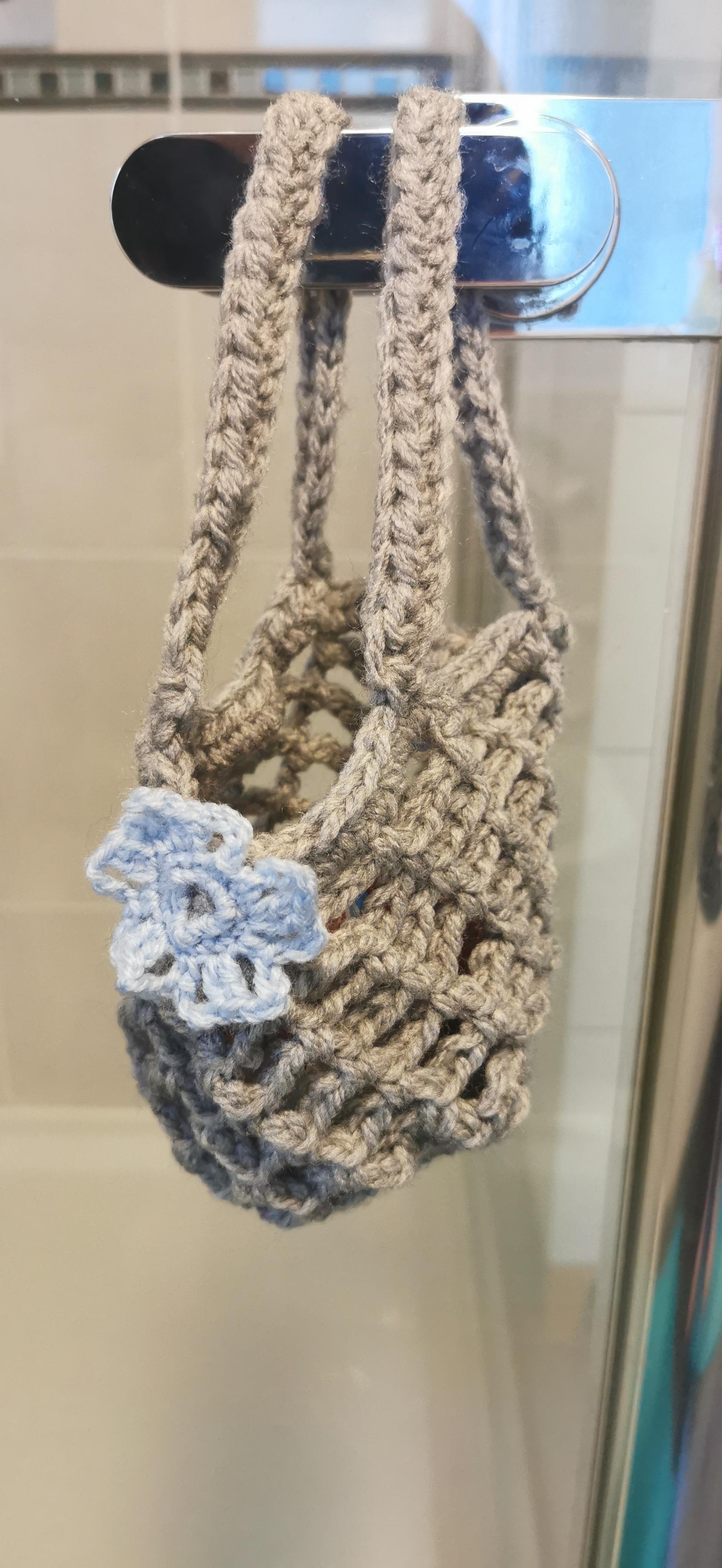 wee bag I made my daughter r/crochet