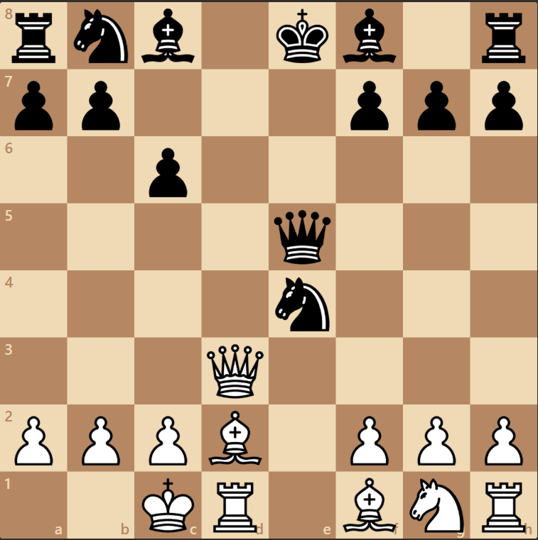 Nice puzzle white to mate in 3 chess