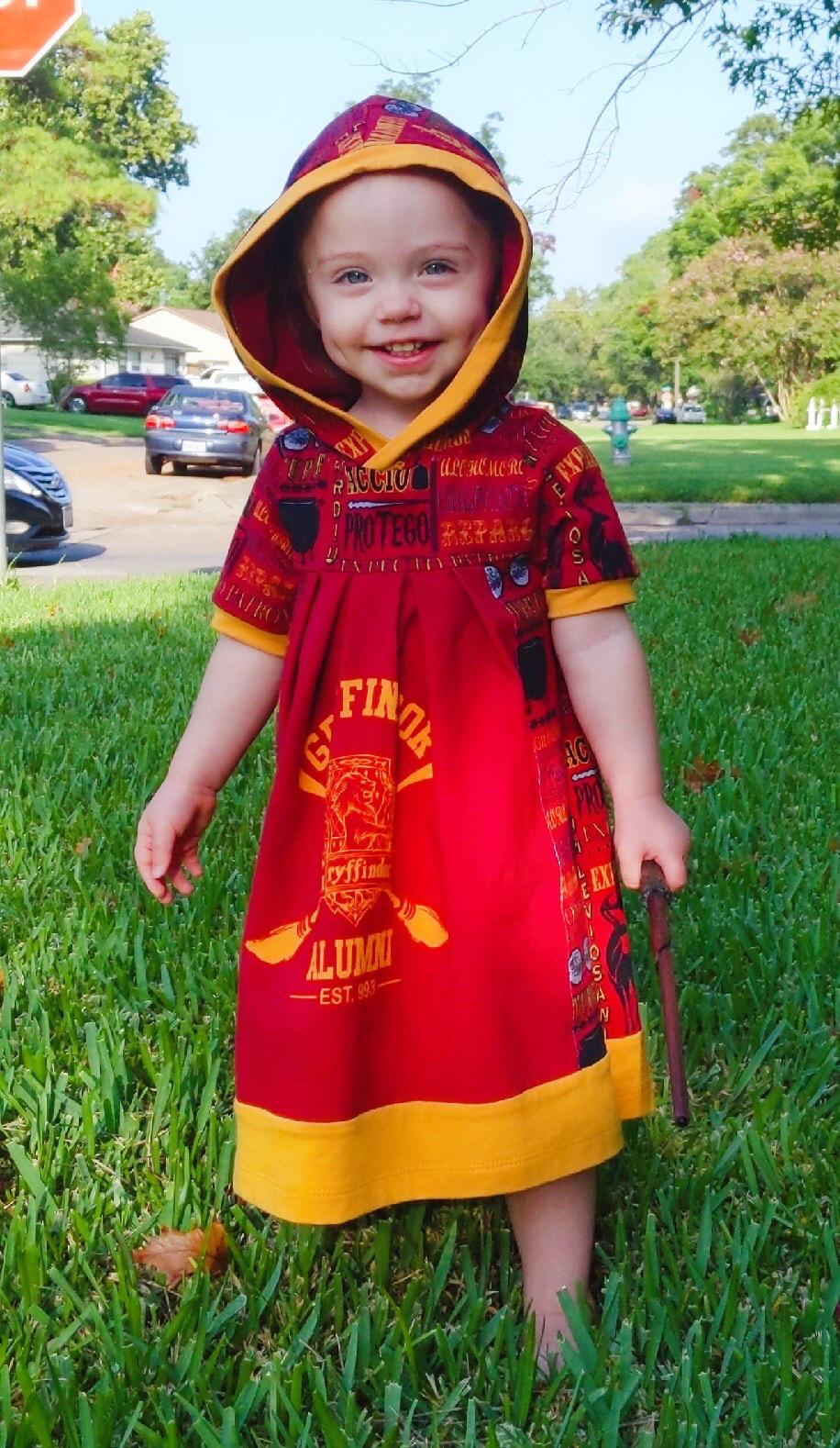 My 18 month Old learning to cast spells! r/harrypotter